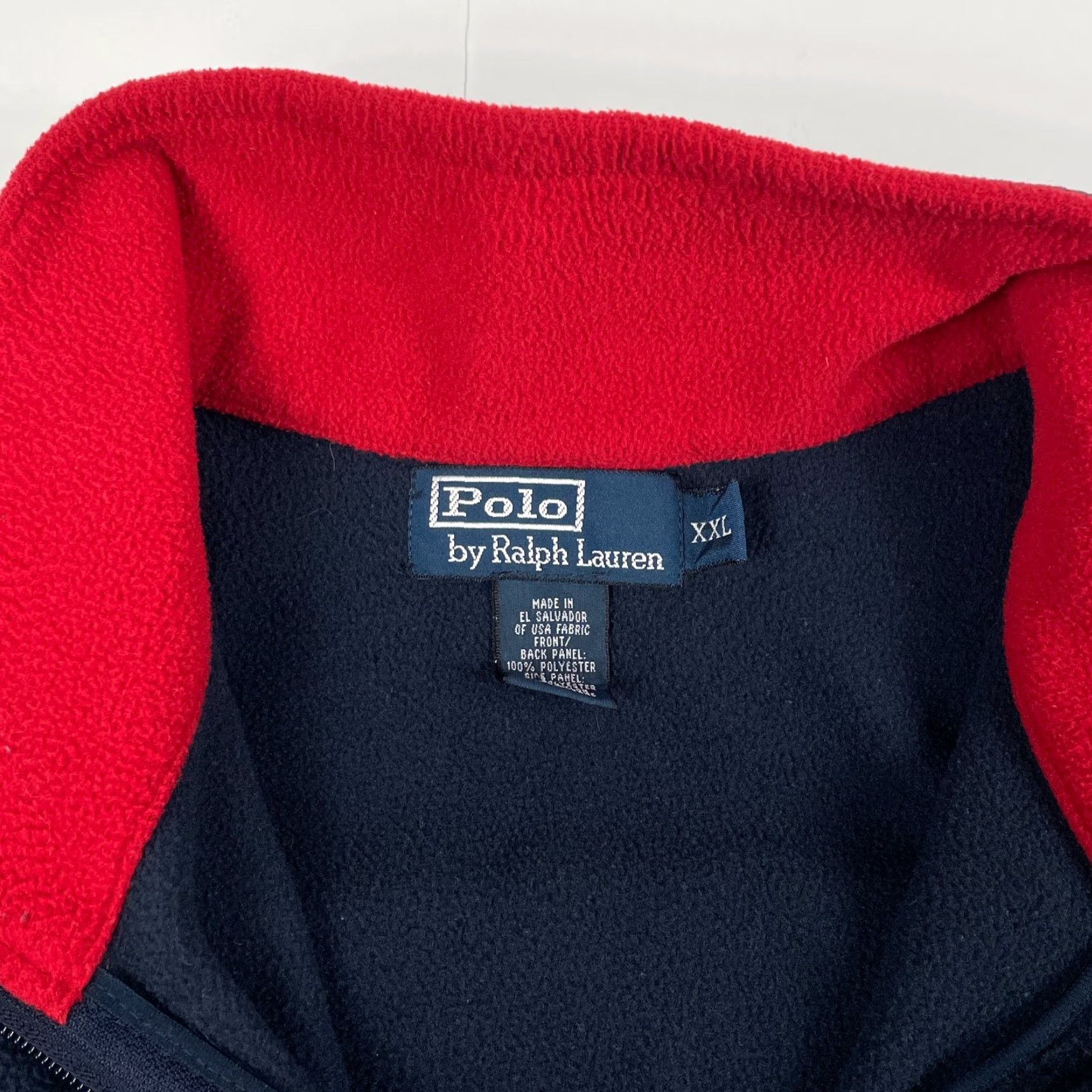 Polo Ralph Lauren VINTAGE Polo Ralph Lauren Sweater Men 2XL Blue 1/4 Zip Fleece Suicides Skier Polo Ralph Lauren Sweater Size US XXL / EU 58 / 5 - 7 Thumbnail