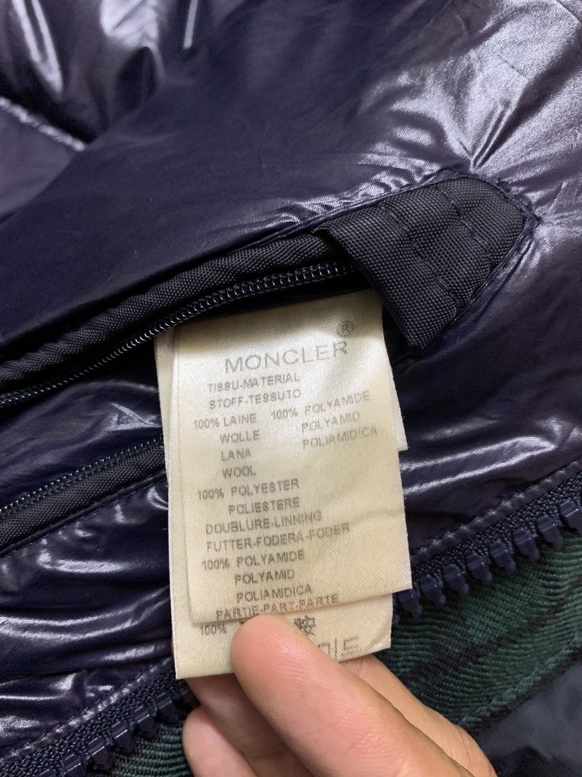 Moncler MONCLER Defense Green Wool Down Puffer Jacket Size US M / EU 48-50 / 2 - 18 Thumbnail