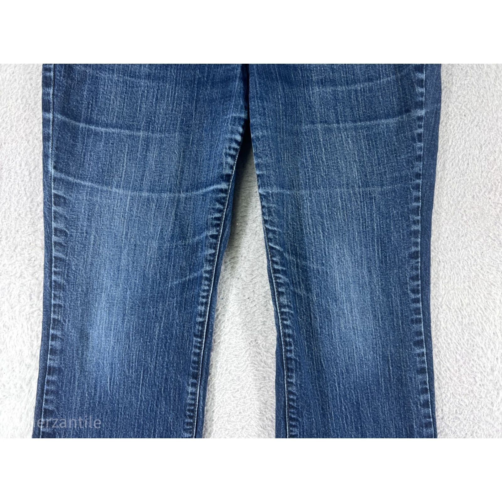 Nine West Nine West Jeans Womens 8 Bootcut Blue Denim Cotton Blend Stretch Pockets Logo 28 Inseam 5-Pocket Regular Maroon? Size 30" / US 8 / IT 44 - 7 Thumbnail