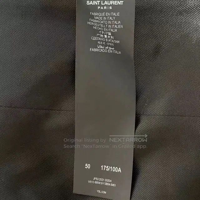 Saint Laurent Paris Saint Laurent FW22 Red Black Check Jacket. Size US M / EU 48-50 / 2 - 5 Thumbnail