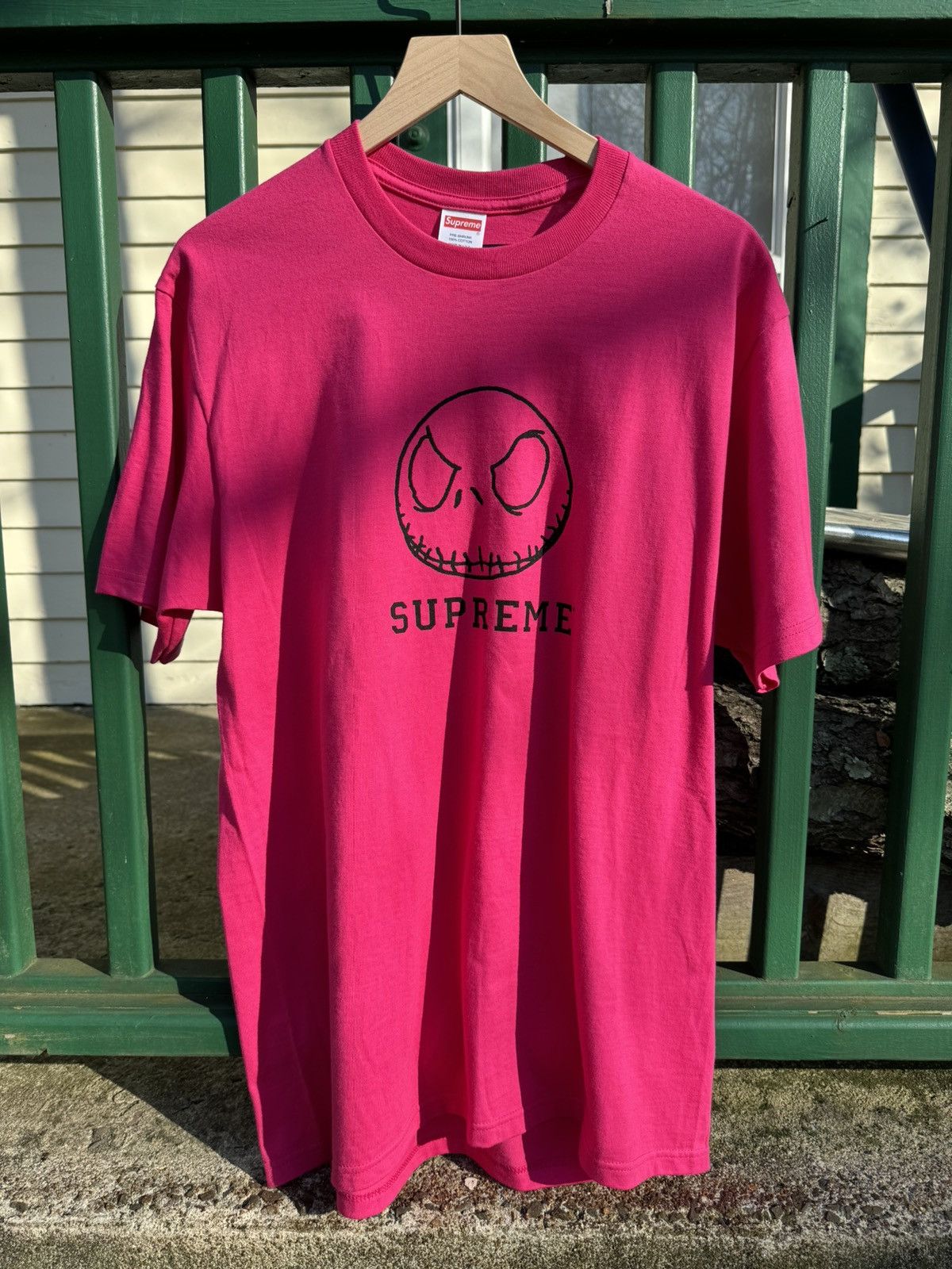 Supreme Skeleton Tee Pink (FW23) NWOT Large