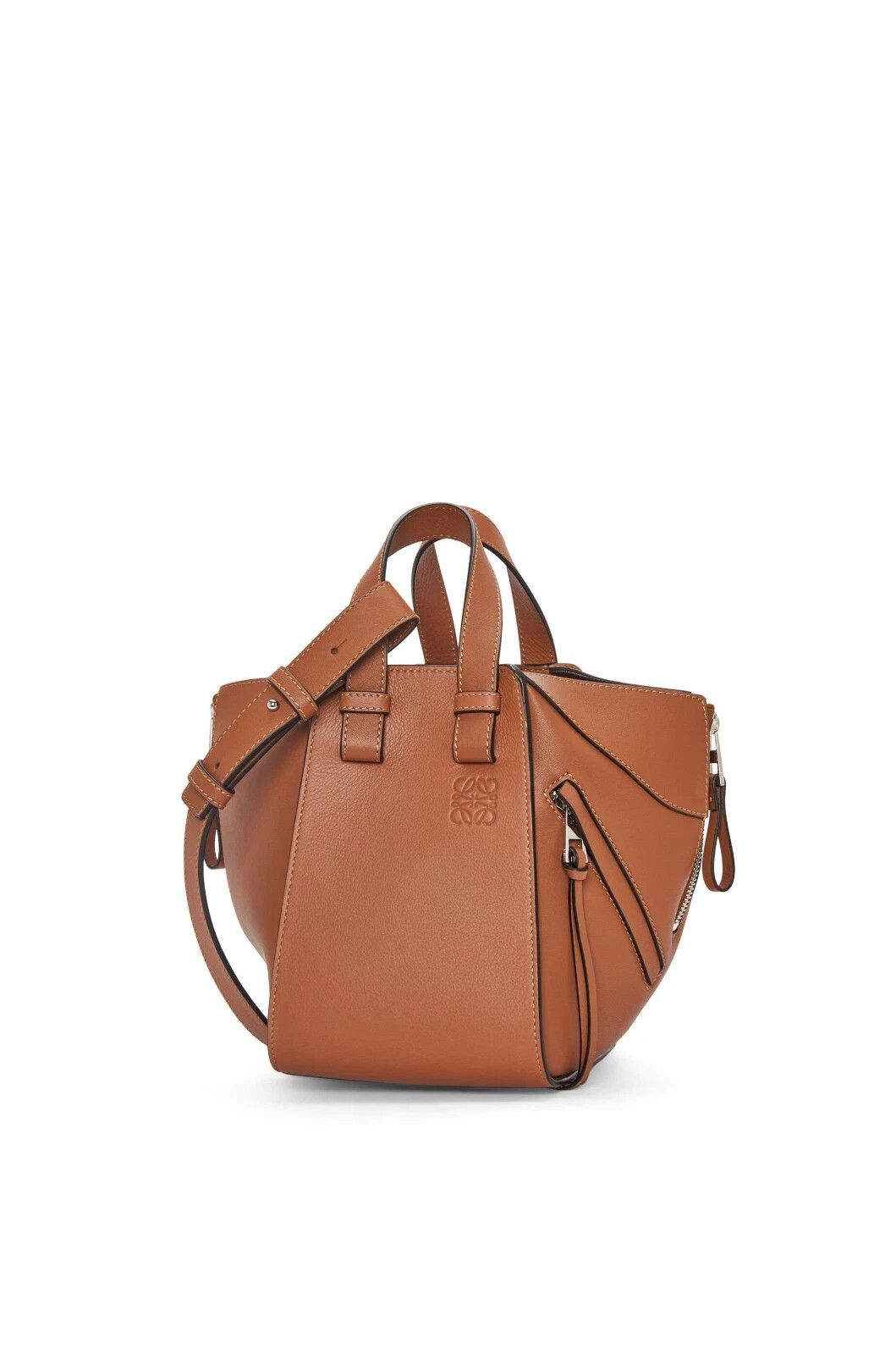 Loewe LOEWE Hammock Compact $3100 Tan Lthr Handbag New Auth Size ONE SIZE - 2 Thumbnail