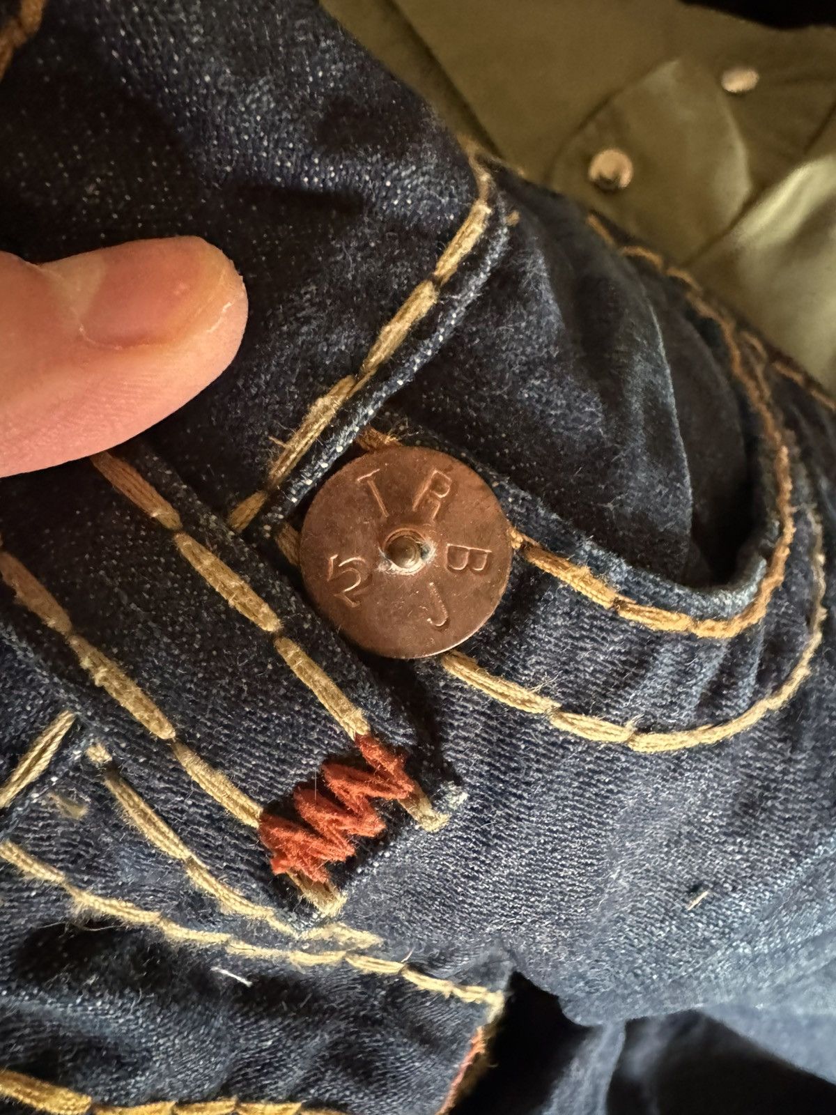 True Religion × Vintage True Religion jeans vintage denim Size US 30 / EU 46 - 12 Thumbnail