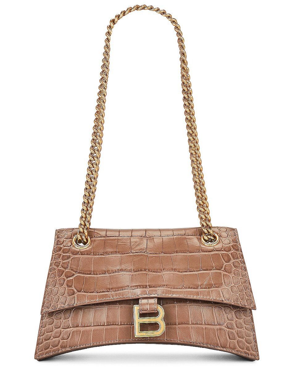Balenciaga Crush Chain Bag - RARE- Medium - Crocodile Embossed Size ONE SIZE - 1 Thumbnail