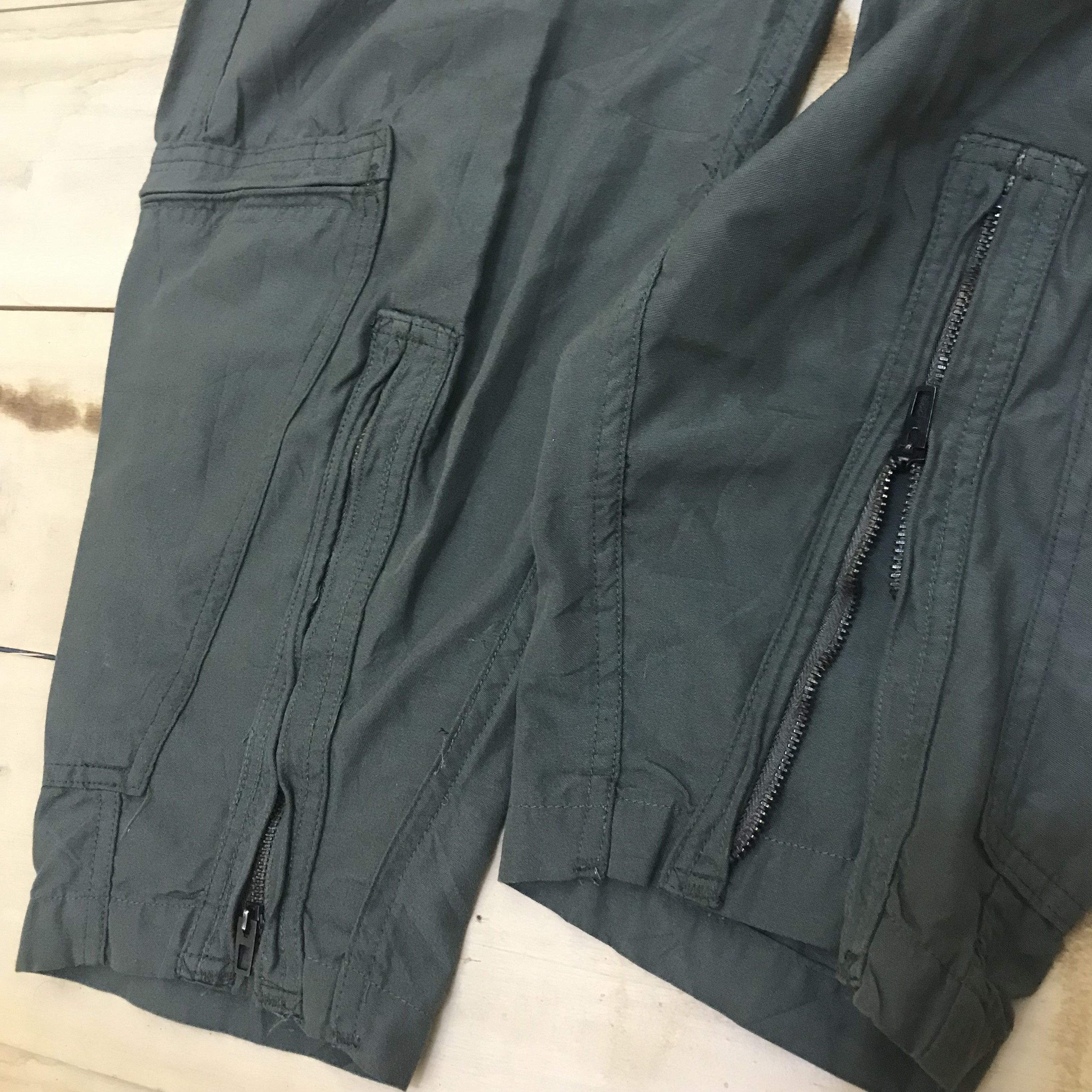 Vintage X216 RARE! VTG COVERALLS FLAYERS PILOT ARMY PARACHUTE Size US 34 / EU 50 - 6 Thumbnail