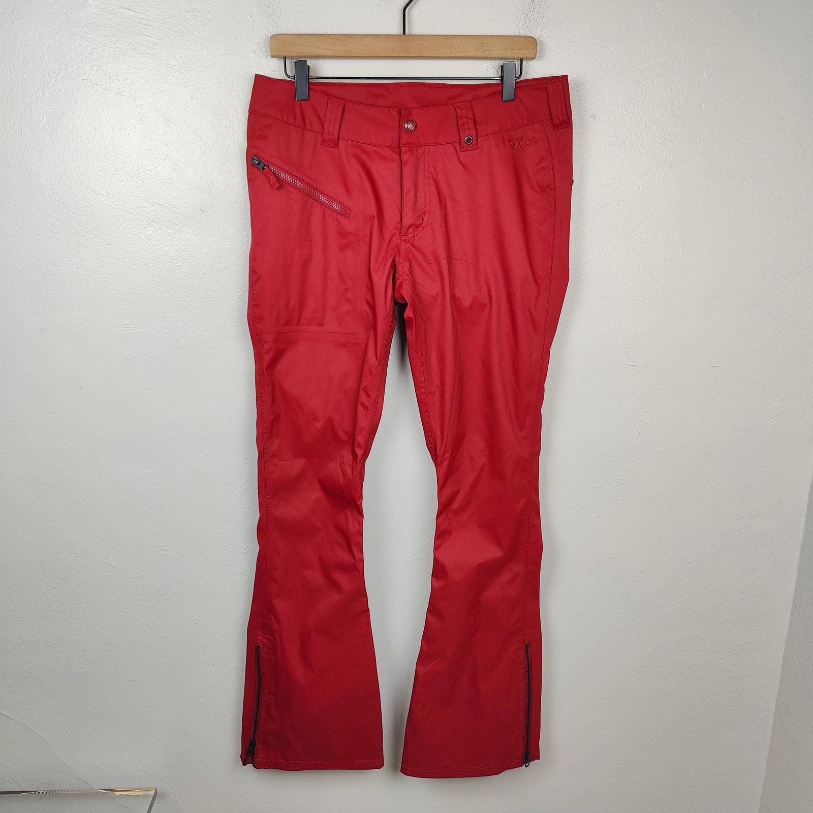 Burton Burton Snowboarding Pants Womens Medium Dark Red Ski Flare Size 30" / US 8 / IT 44 - 1 Thumbnail