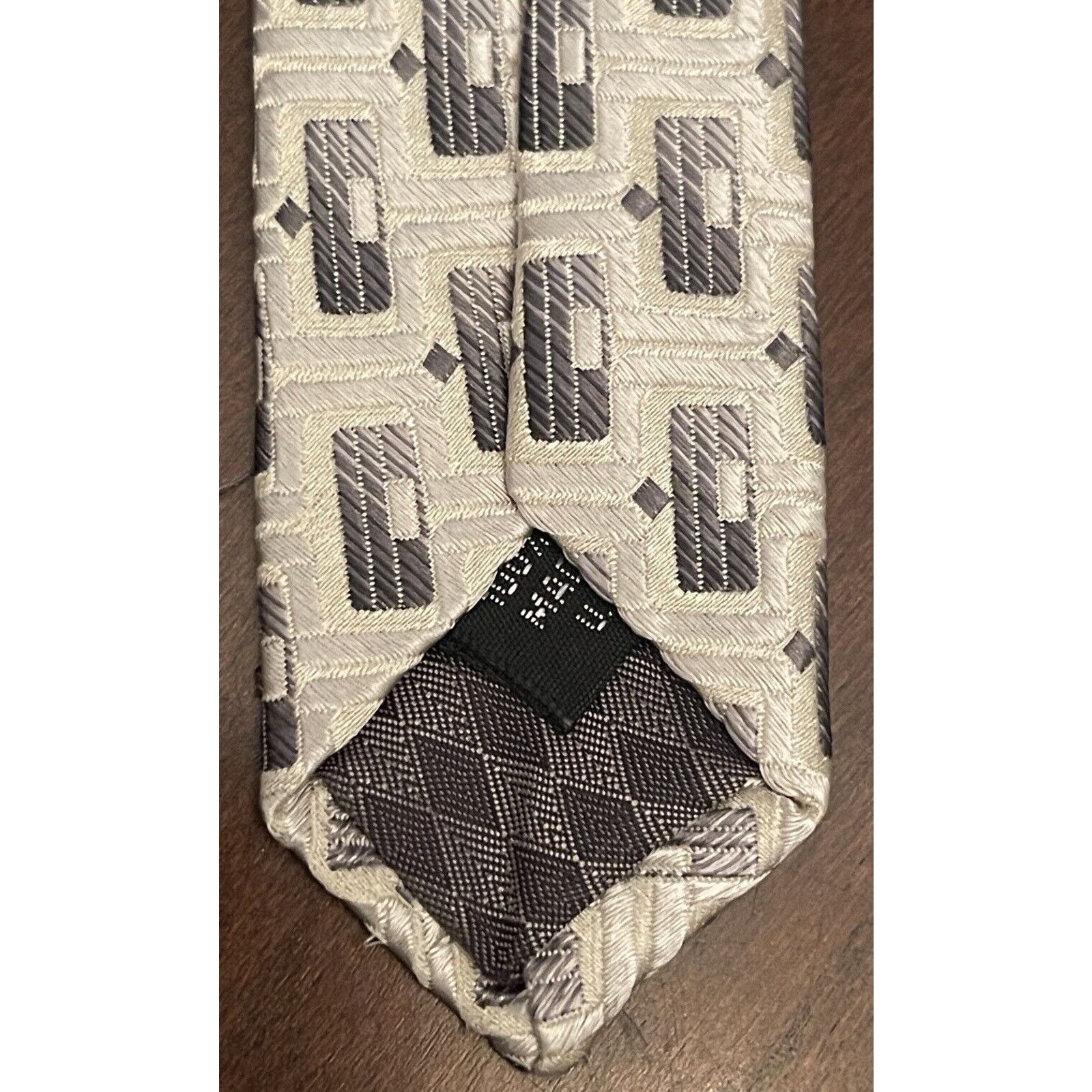 Carlo Palazzi Carlo Palazzi Couture 100% Silk Men’s Neck Tie Made In Usa Size ONE SIZE - 7 Thumbnail