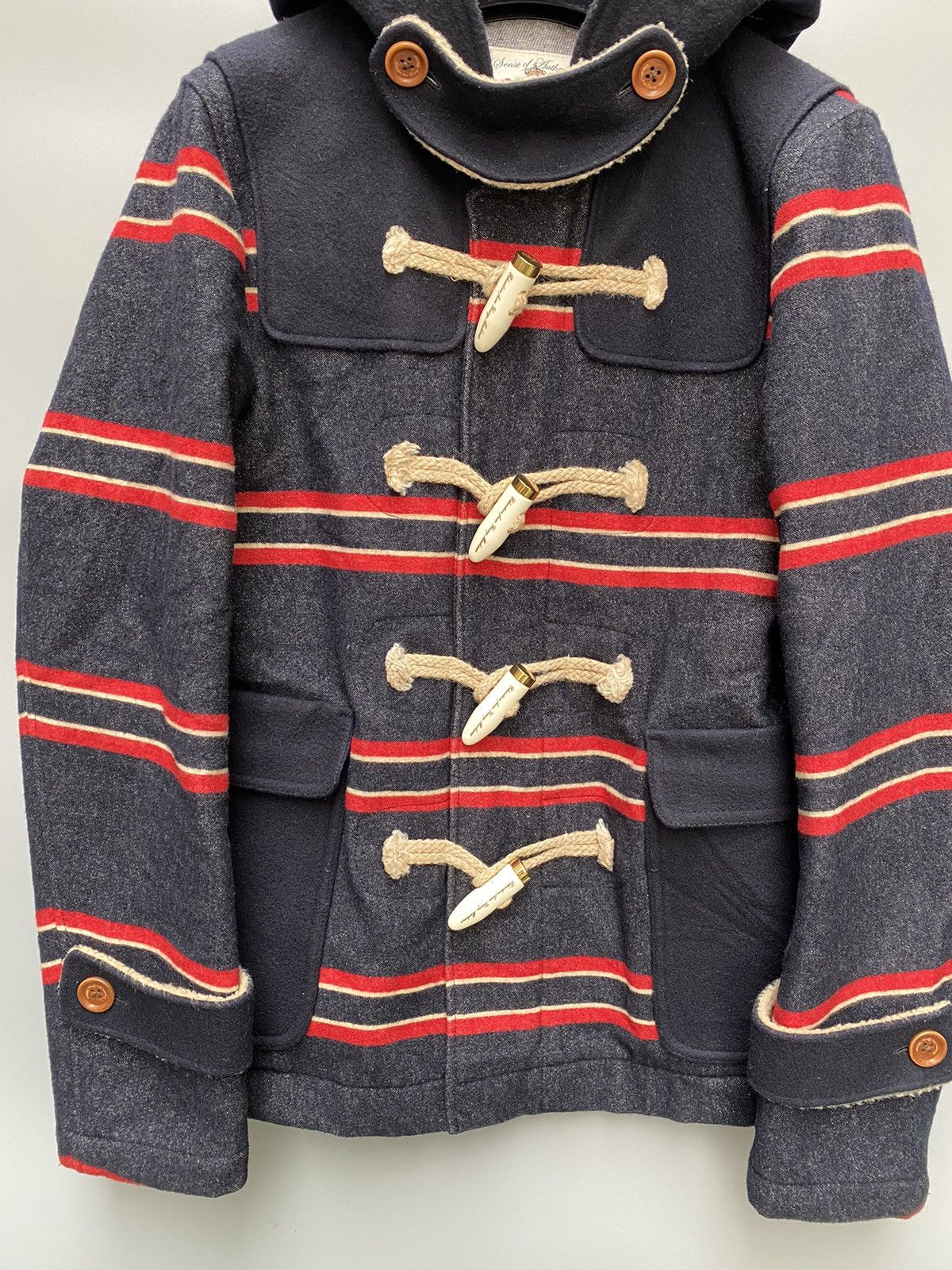 Japanese Brand Education From Young Machine Toggle Coat Size US S / EU 44-46 / 1 - 6 Thumbnail