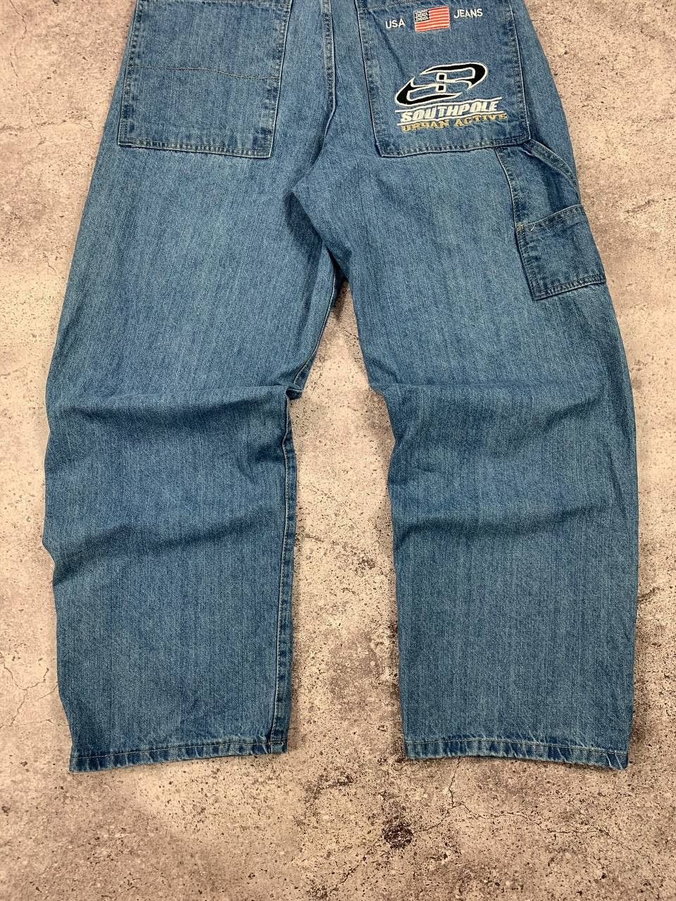 Southpole Southpole Rap Jeans Pants Embroidered Logo Size 32 Size US 32 / EU 48 - 3 Thumbnail
