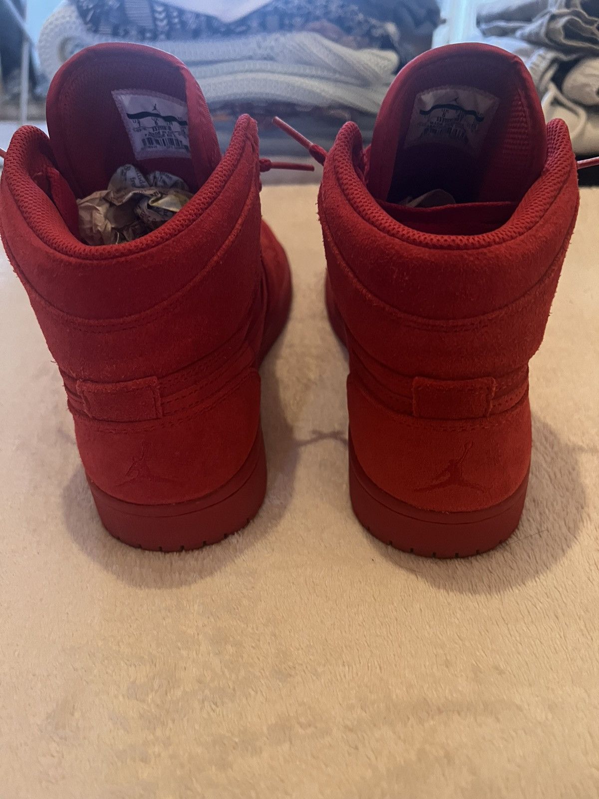 Nike Air Jordan 1 Mid „Suede Gym Red“ Size US 7 / IT 37 - 4 Thumbnail