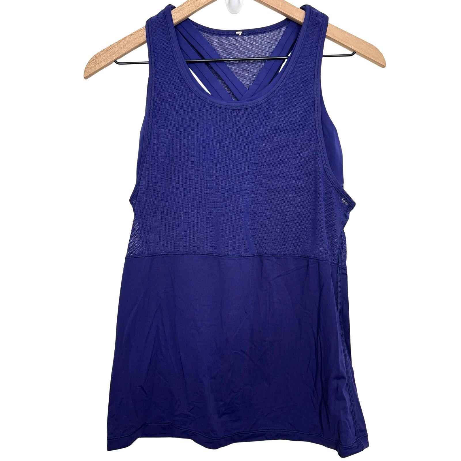 Lululemon Lululemon Fast As Light 2-In-1 Tank Emperor Blue Size 6 Size M / US 6-8 / IT 42-44 - 2 Thumbnail