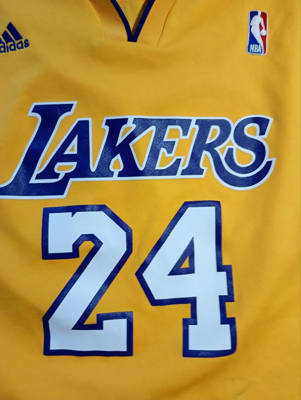 Adidas × NBA Adidas LA Lakers Jersey 24 Kobe Bryant 2013 Size US M / EU 48-50 / 2 - 7 Thumbnail