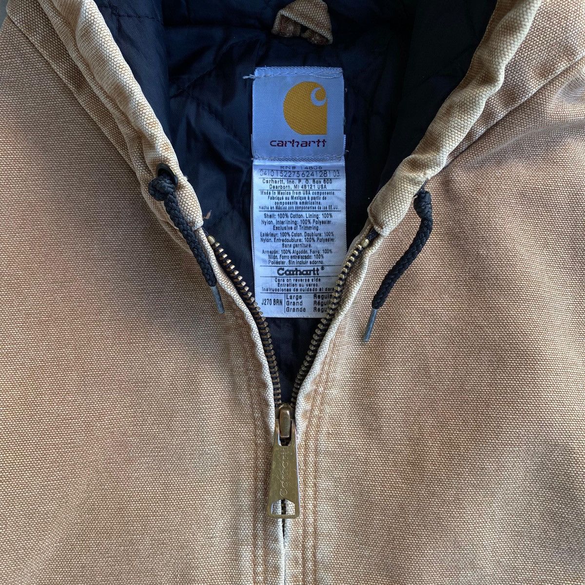Carhartt Carhartt 2010 J270 Active Jacket Size US L / EU 52-54 / 3 - 3 Thumbnail