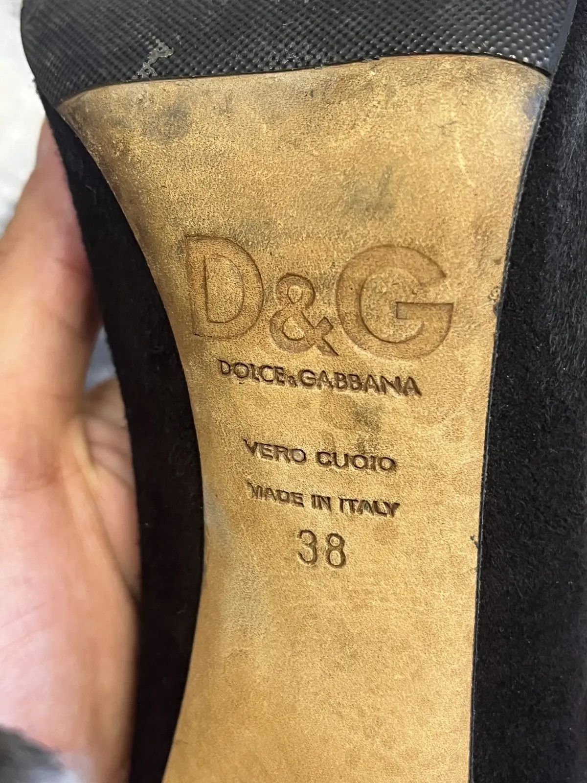 Dolce & Gabbana DOLCE GABBANA Y2K VINTAGE HIGH HEEL SHOES Size US 8 / IT 38 - 5 Thumbnail