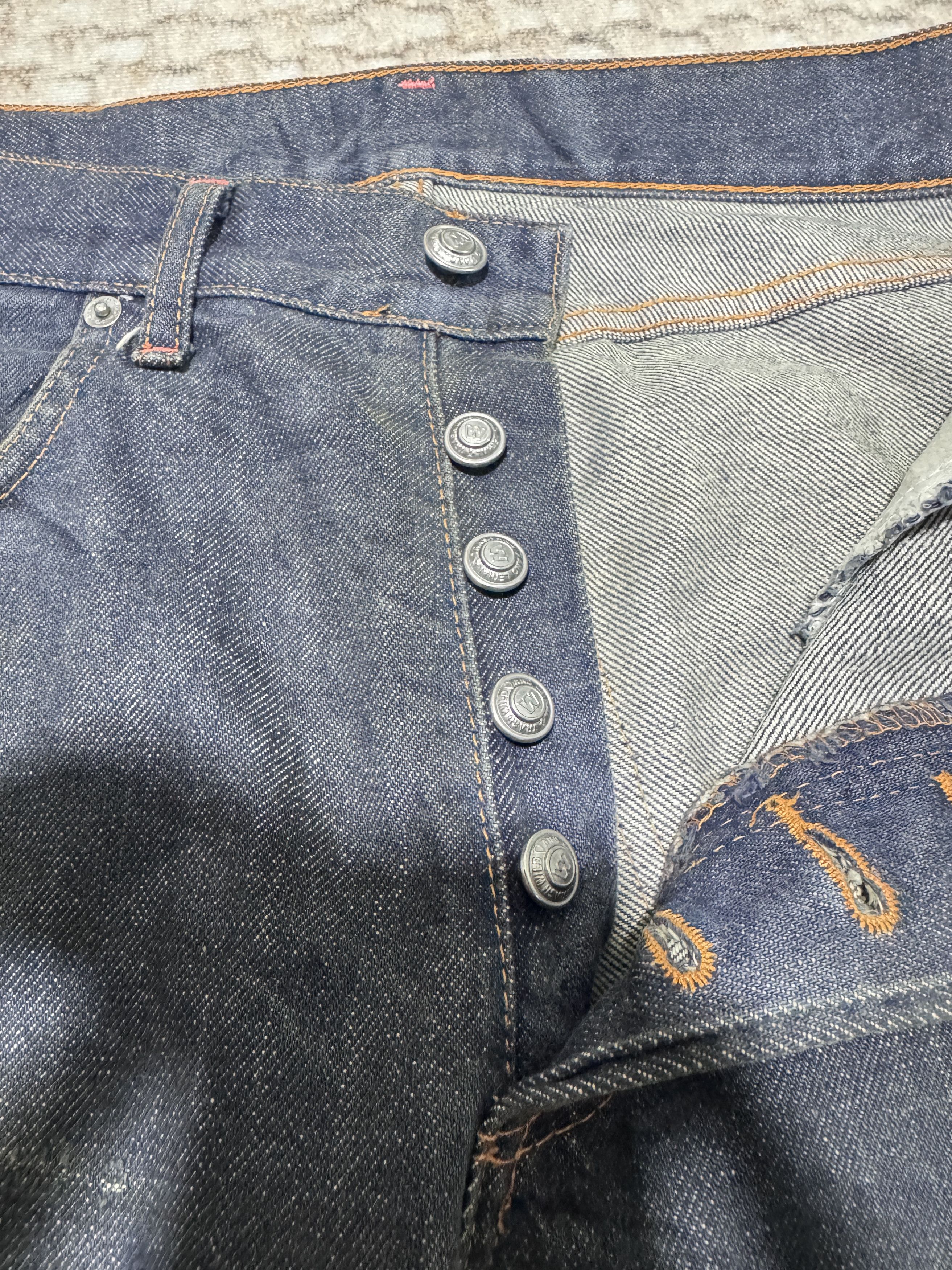 W&LT Vintage W&LT Walter Van Beirendonck Distressed Jeans Size US 30 / EU 46 - 5 Thumbnail