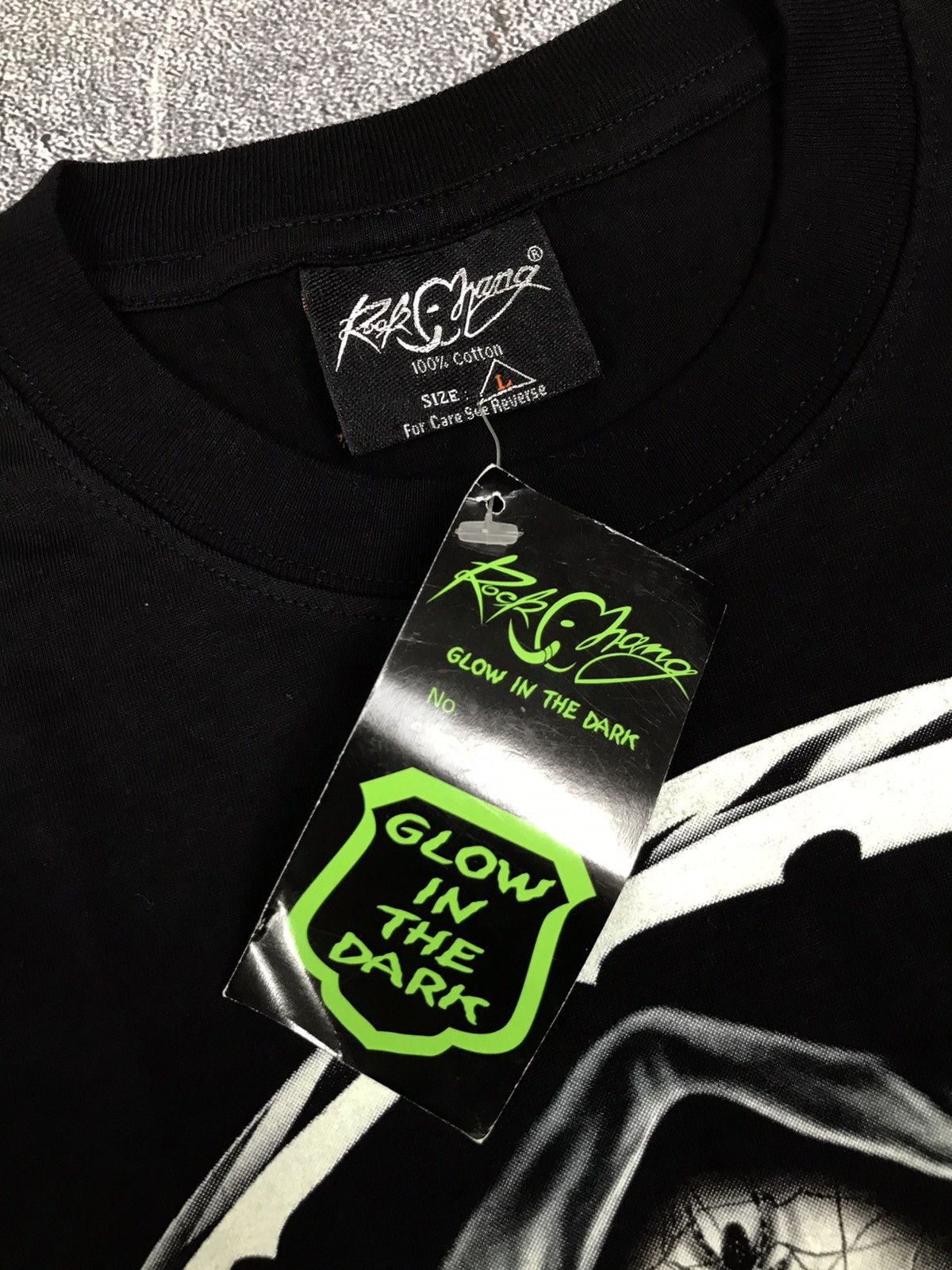 Bones Rock Skeleton Black Printed Tshirt,Tee,Heavy Metal Size US L / EU 52-54 / 3 - 6 Thumbnail