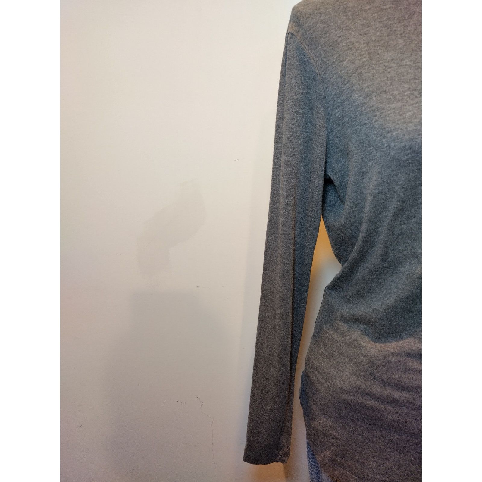Lands' End Lands' End Turtleneck Top Long Sleeve Pullover Heather Gray Size S / US 4 / IT 40 - 6 Thumbnail
