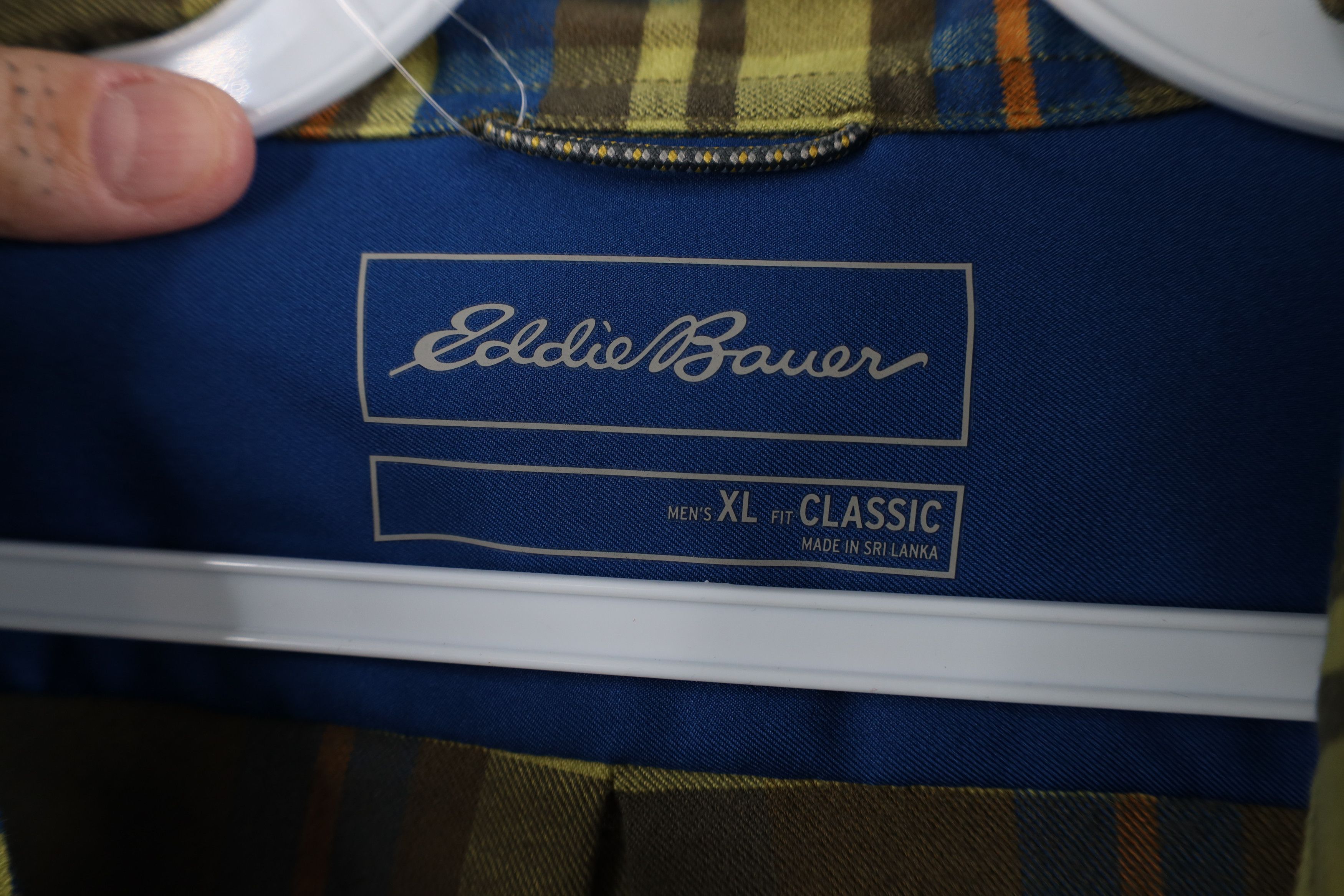 Eddie Bauer New Eddie Bauer Fit Flannel Collared Button Shirt Plaid Size US XL / EU 56 / 4 - 11 Thumbnail