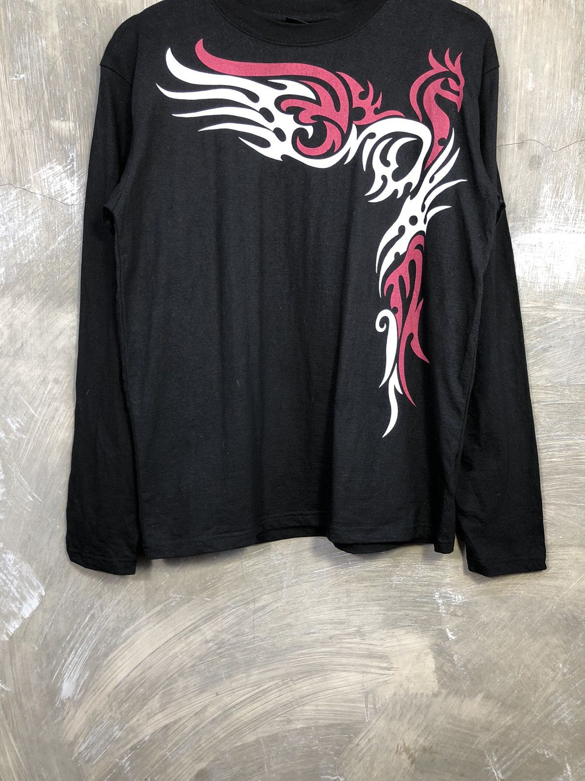 Japanese Brand Y2K Japanese Longsleeve Chrome Hearts Style Size US M / EU 48-50 / 2 - 4 Thumbnail