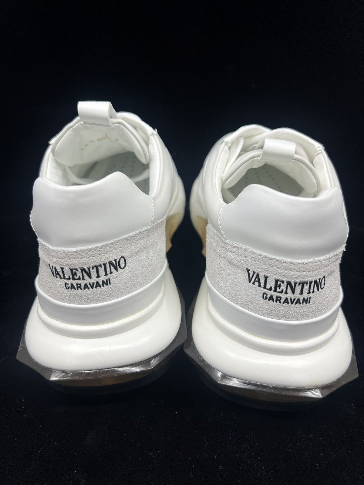 Valentino Valentino White Leather Sneaker size 42/US9 Size US 9 / EU 42 - 5 Thumbnail