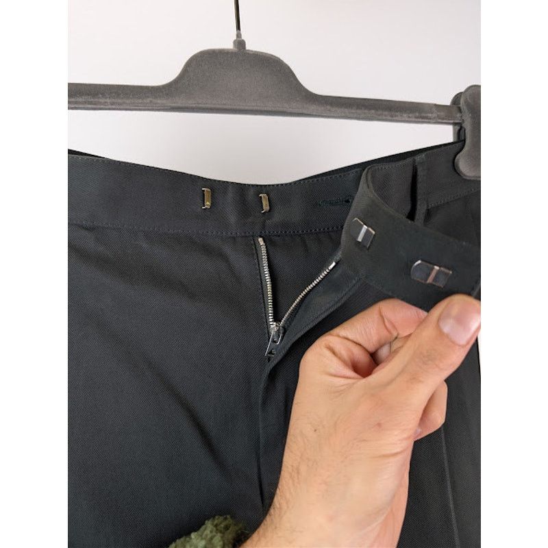 Bottega Veneta o1rshd1 Relaxed-Fit Cotton Twill Trousers Pant in Camping Size US 32 / EU 48 - 7 Thumbnail