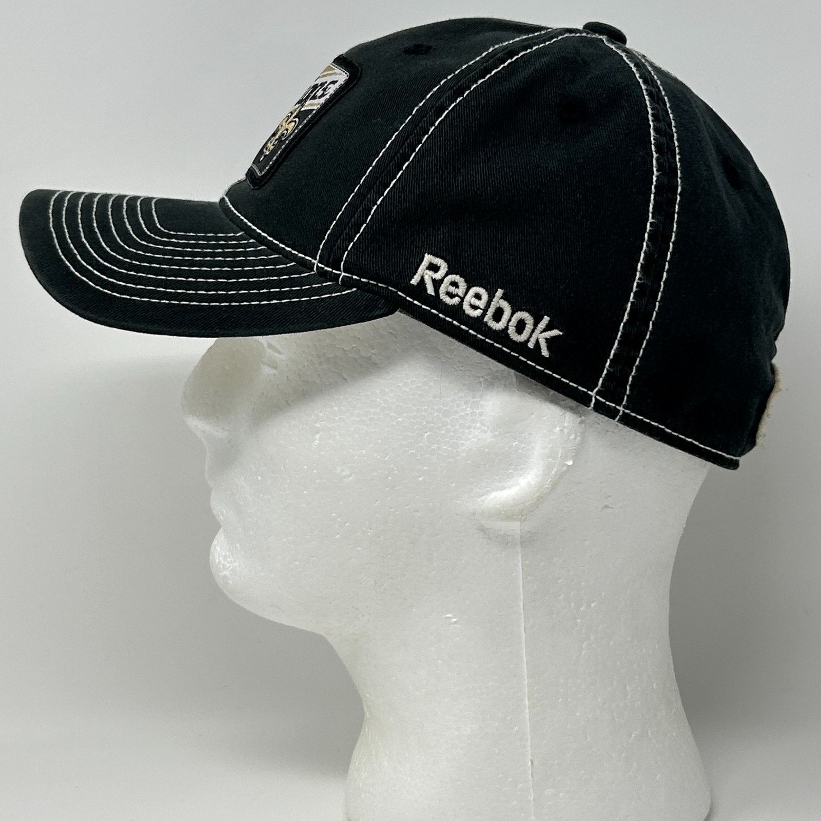 Reebok New Orleans Saints 2009 NFC Champions Hat Baseball Cap Size ONE SIZE - 7 Thumbnail