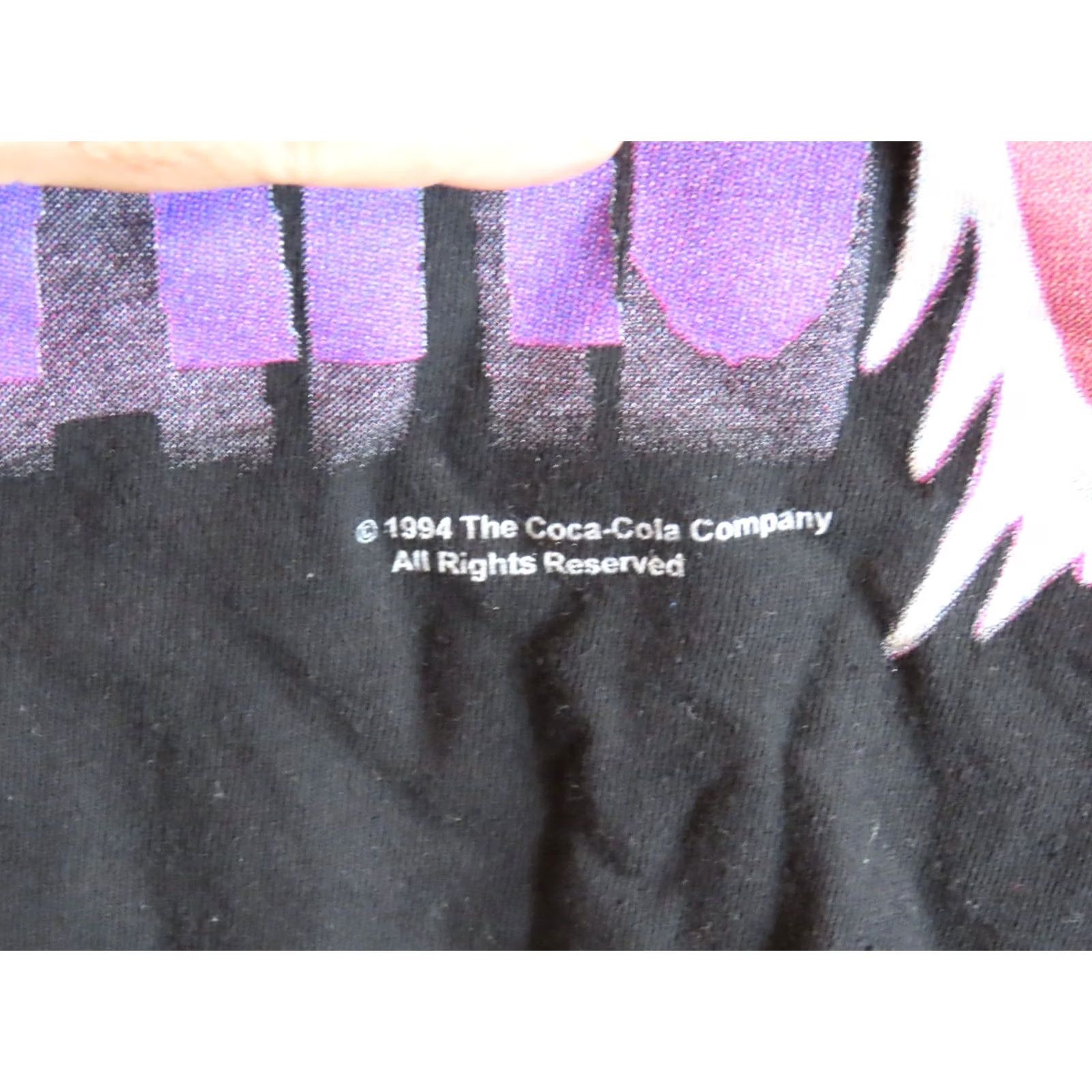 Vintage VINTAGE Coca-Cola Polar Bear Toboggin Run T Shirt XL Black Men Short Sleeve 1994 Read Desc Size US XL / EU 56 / 4 - 3 Thumbnail