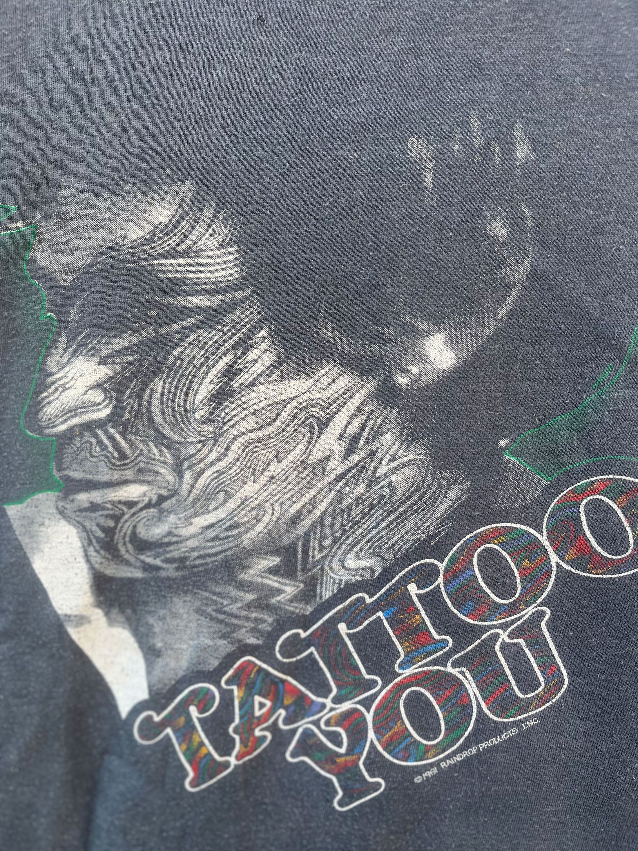 Band Tees Vintage Rolling Stones 80s Tatoo You Promo Album Tour Size US L / EU 52-54 / 3 - 5 Thumbnail