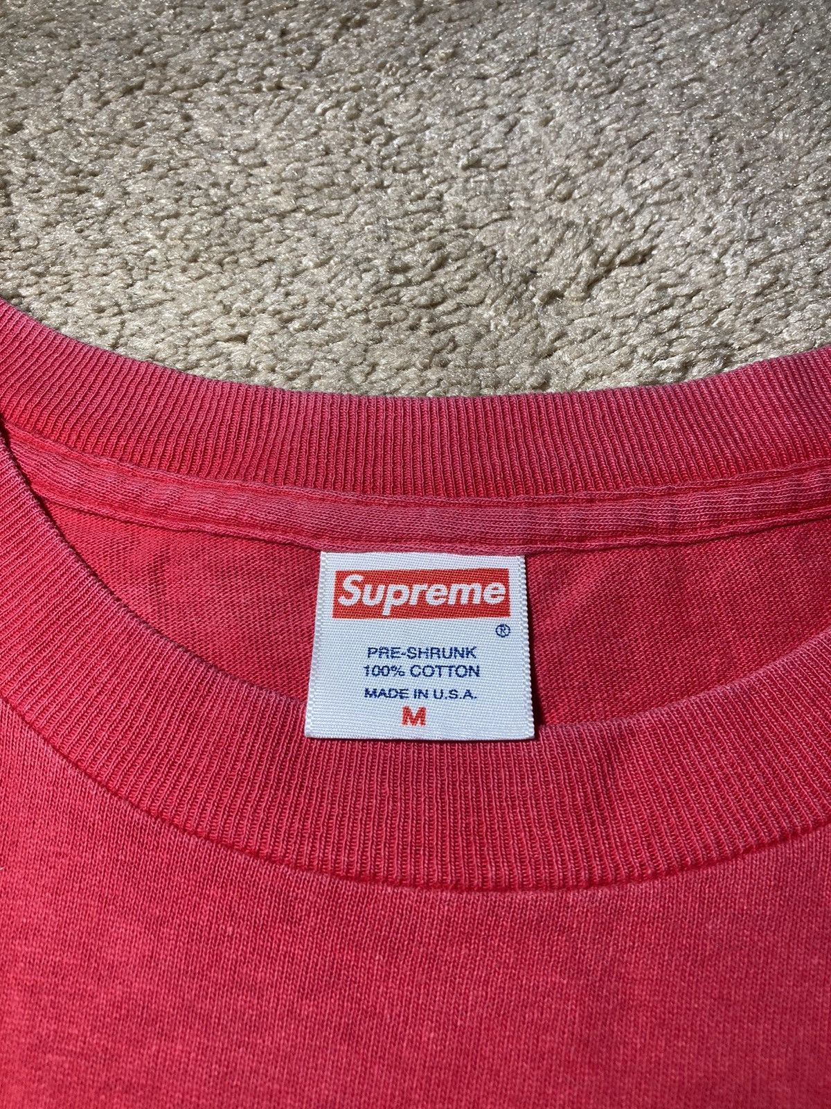 Supreme 2001 Supreme Hip Hop Skull Bones Medium Red Skate 90s OG Size US M / EU 48-50 / 2 - 3 Thumbnail
