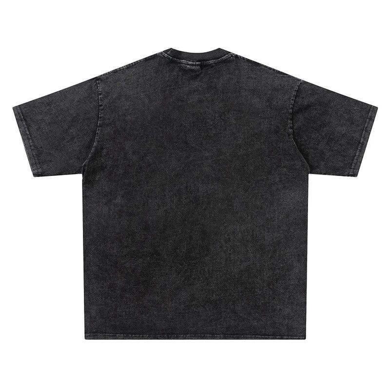 Japanese Brand × Vintage Streetwear Washed Black Human Face T Shirt y2k Size US M / EU 48-50 / 2 - 2 Thumbnail