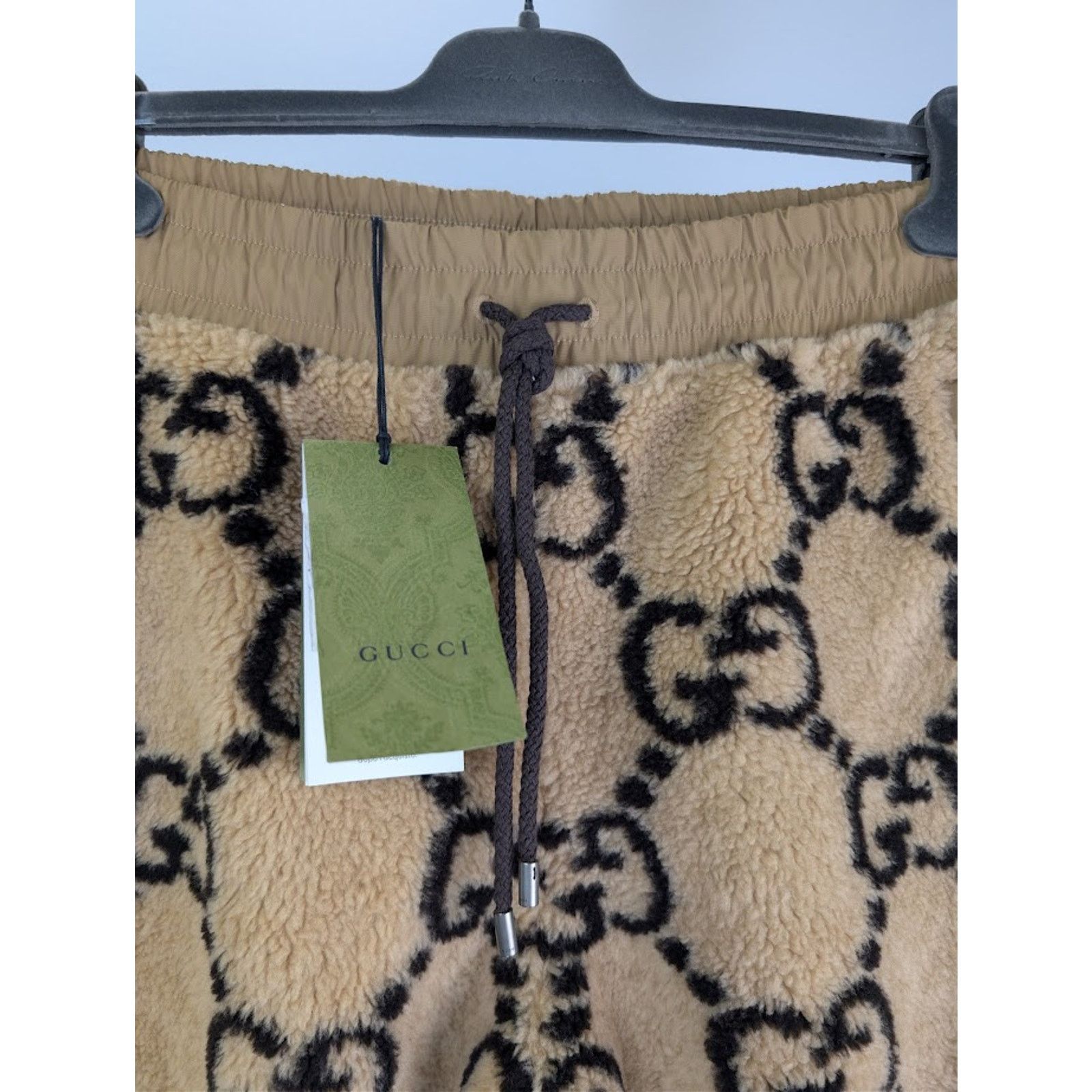 Gucci o1rshd1 GG Jacquard Jogging Pant & Sweatpants in Camel Size US 32 / EU 48 - 7 Thumbnail