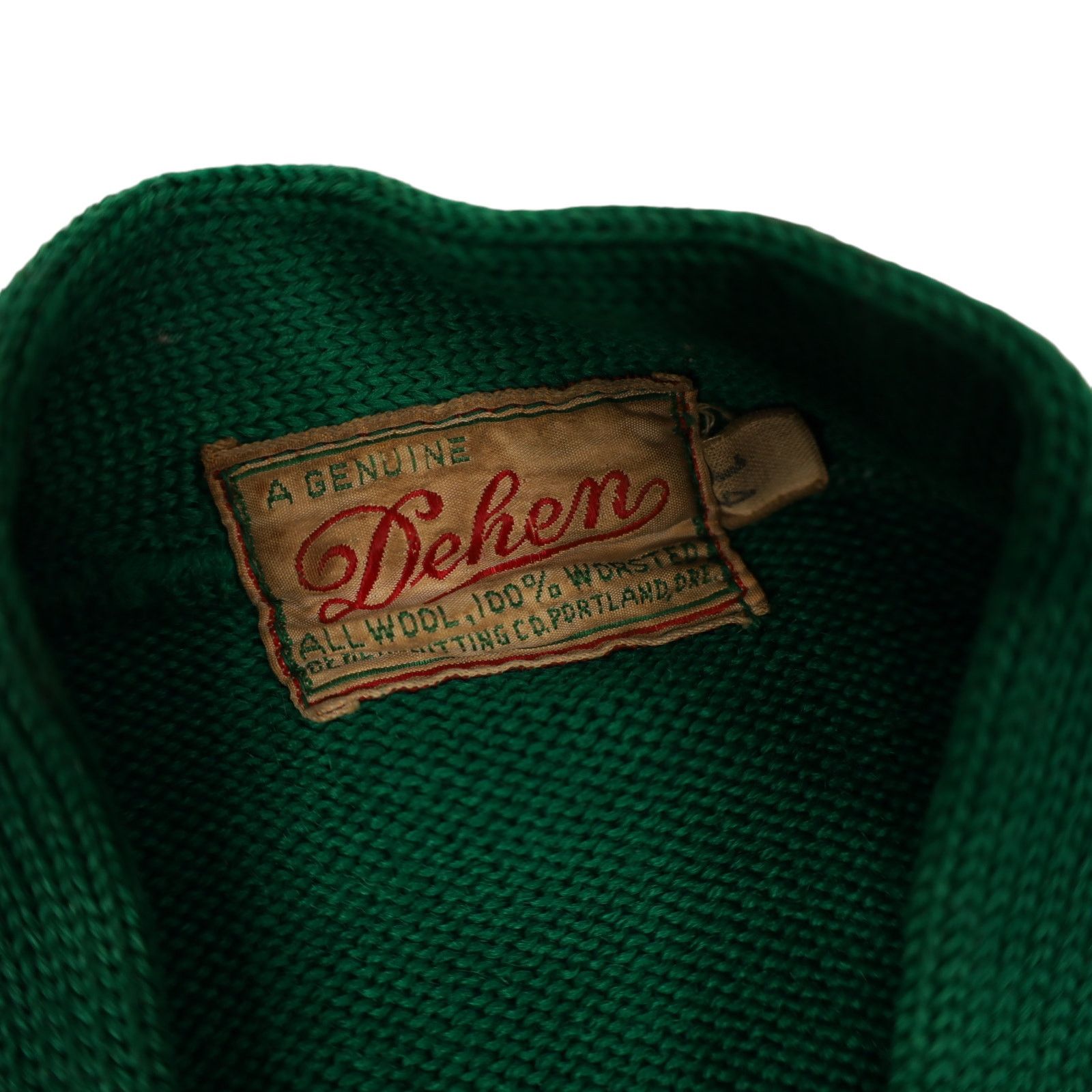 Dehen 1920 × Vintage Vintage Dehen Collegiate Letterman Dollar Sign PatchS weater Size S / US 4 / IT 40 - 6 Thumbnail