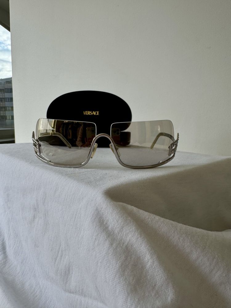 Versace Versace Vintage Sunglasses N20 Crystal Size ONE SIZE - 3 Thumbnail