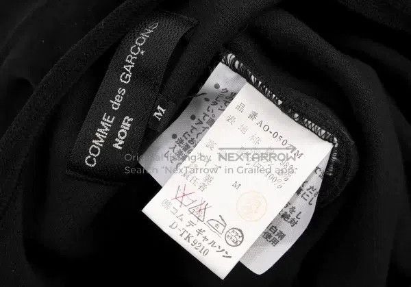 Comme des Garcons Comme Des Garcons Black vintage velvet sheer lace dress Size M / US 6-8 / IT 42-44 - 9 Thumbnail