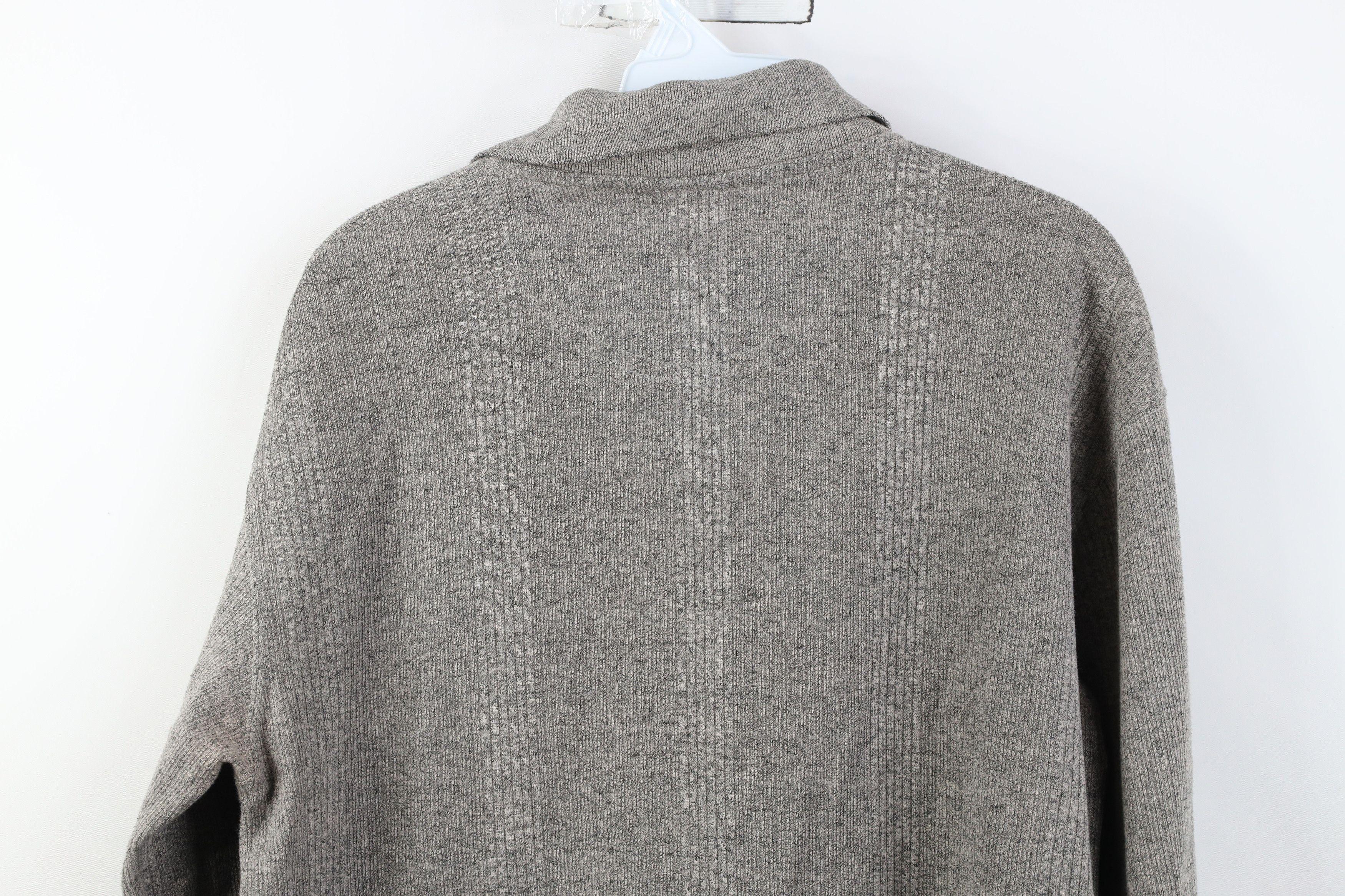 Vintage Vintage 90s Streetwear Knit Long Sleeve Rugby Polo Shirt Size US M / EU 48-50 / 2 - 11 Thumbnail