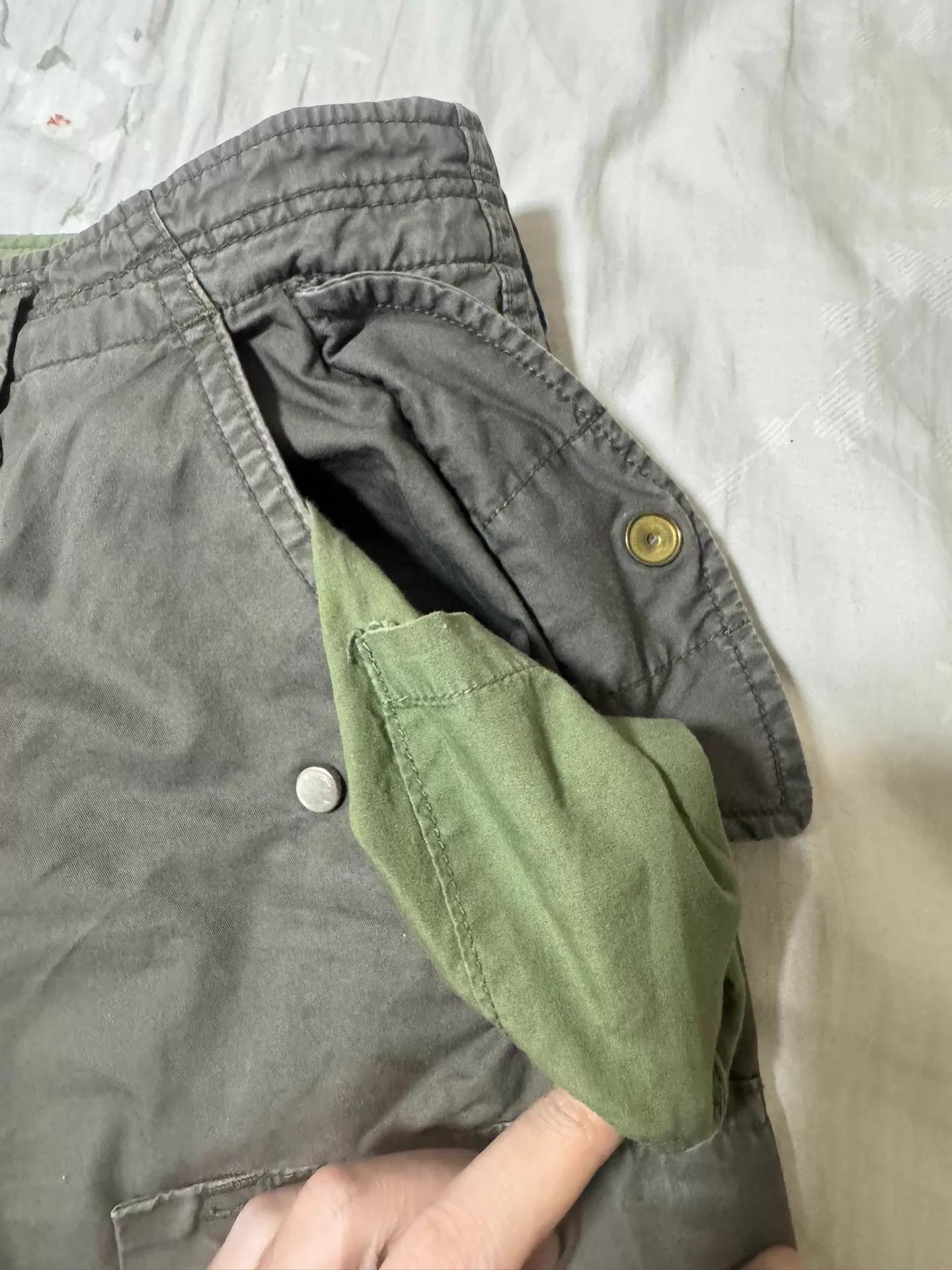 Nonnative nonnative 25ss TROOPER 6P Sulfur Wash Military Green S Size US 30 / EU 46 - 7 Thumbnail