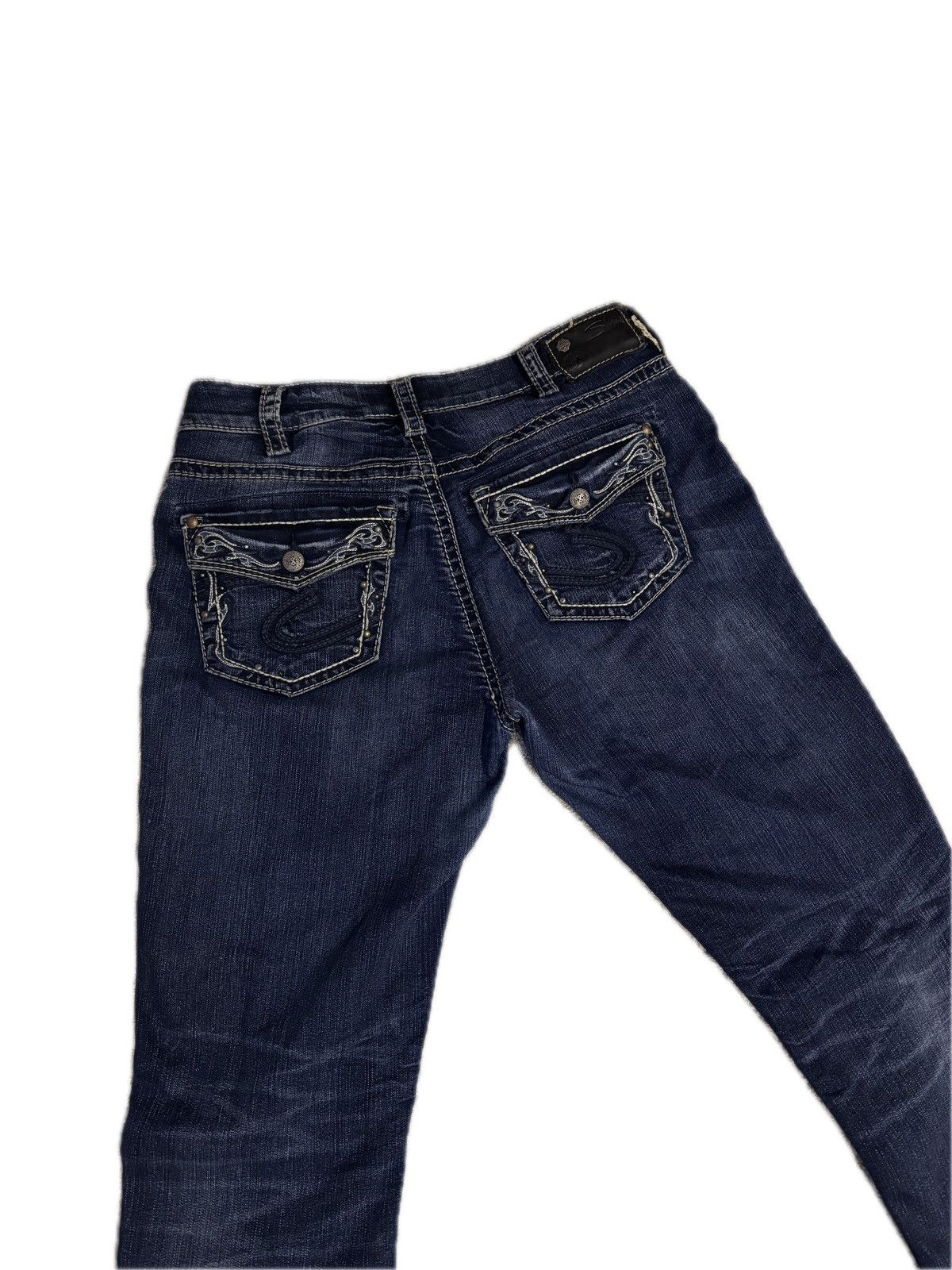 Silver Jeans Co. Vintage Y2k Silver Suki Jeans W32 L31 Size 32" / US 10 / IT 46 - 1 Thumbnail