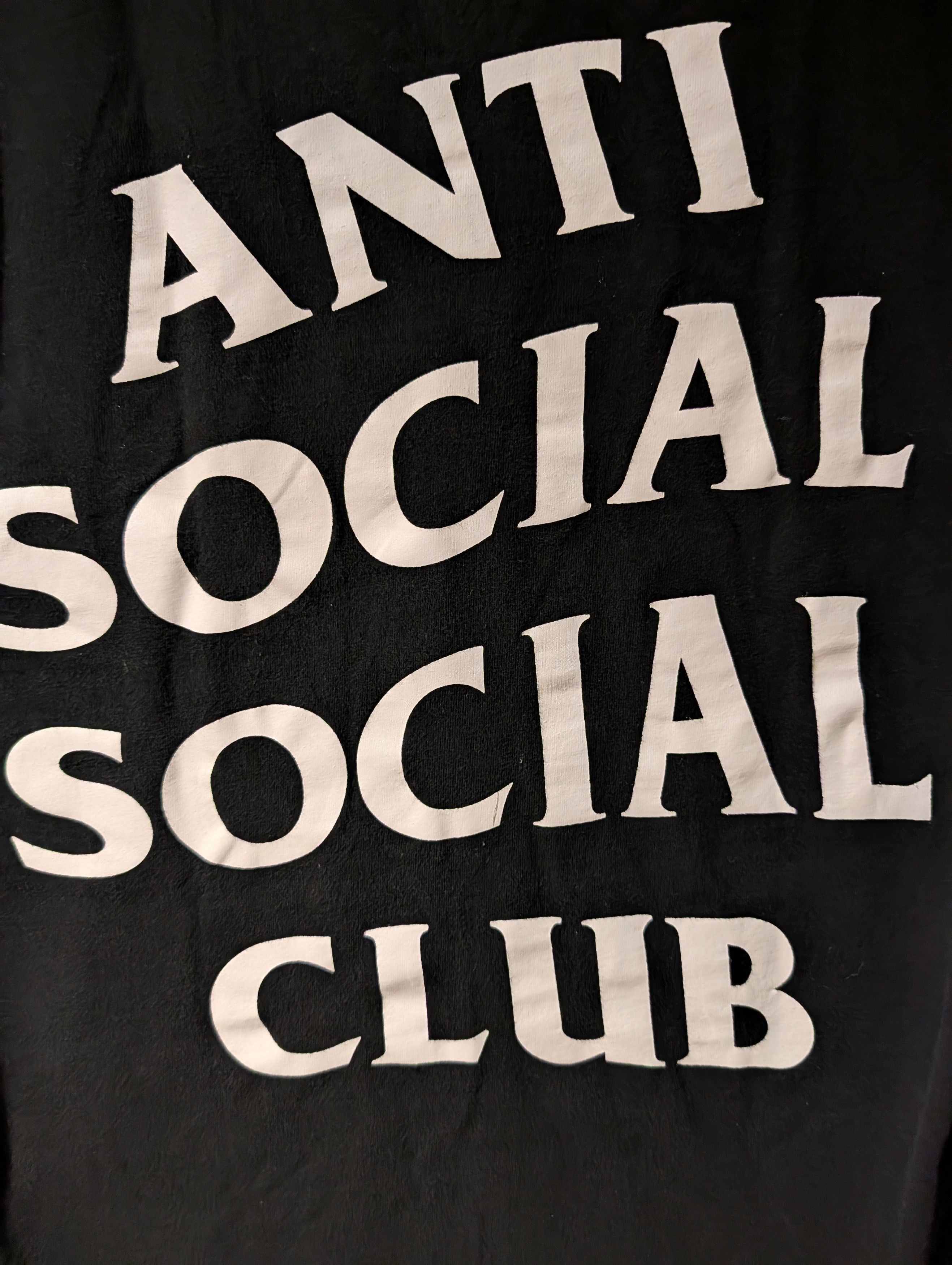 Anti Social Social Club Anti Social Social Club Logo Boys XX-Large T-Shirt Size US XXL / EU 58 / 5 - 2 Thumbnail