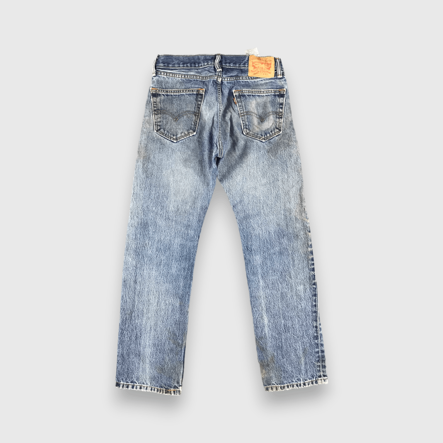 Levi's Vintage Blue Wash Levis 505 Jeans-J2564 Size US 29 - 2 Thumbnail
