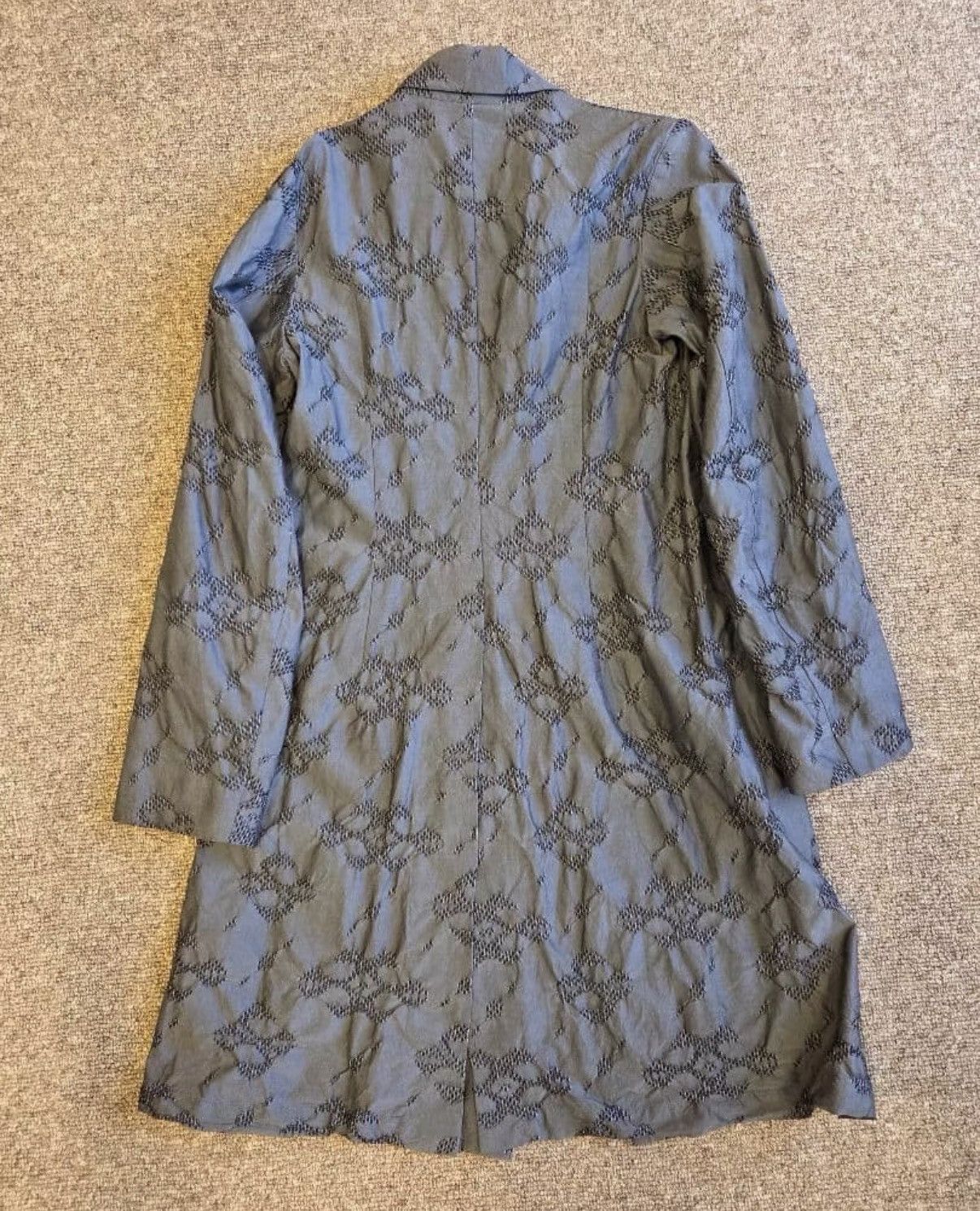 Kiko Kostadinov Kiko Kostadinov Panchali Blue Floral Coat K23 Size US S / EU 44-46 / 1 - 5 Thumbnail
