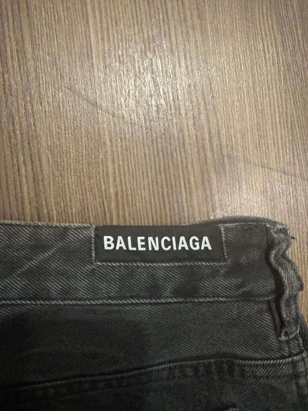 Balenciaga Balenciaga Track Denim Pants Size US 34 / EU 50 - 4 Thumbnail