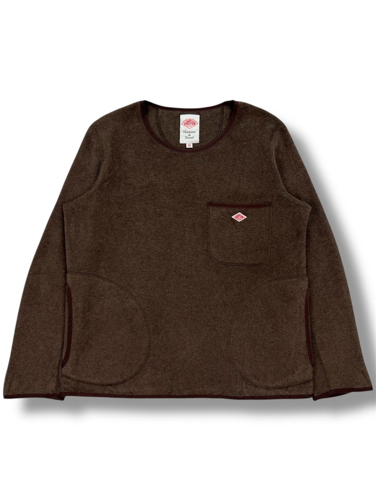 Danton Danton Brown Fleece Size US XS / EU 42 / 0 - 1 Thumbnail