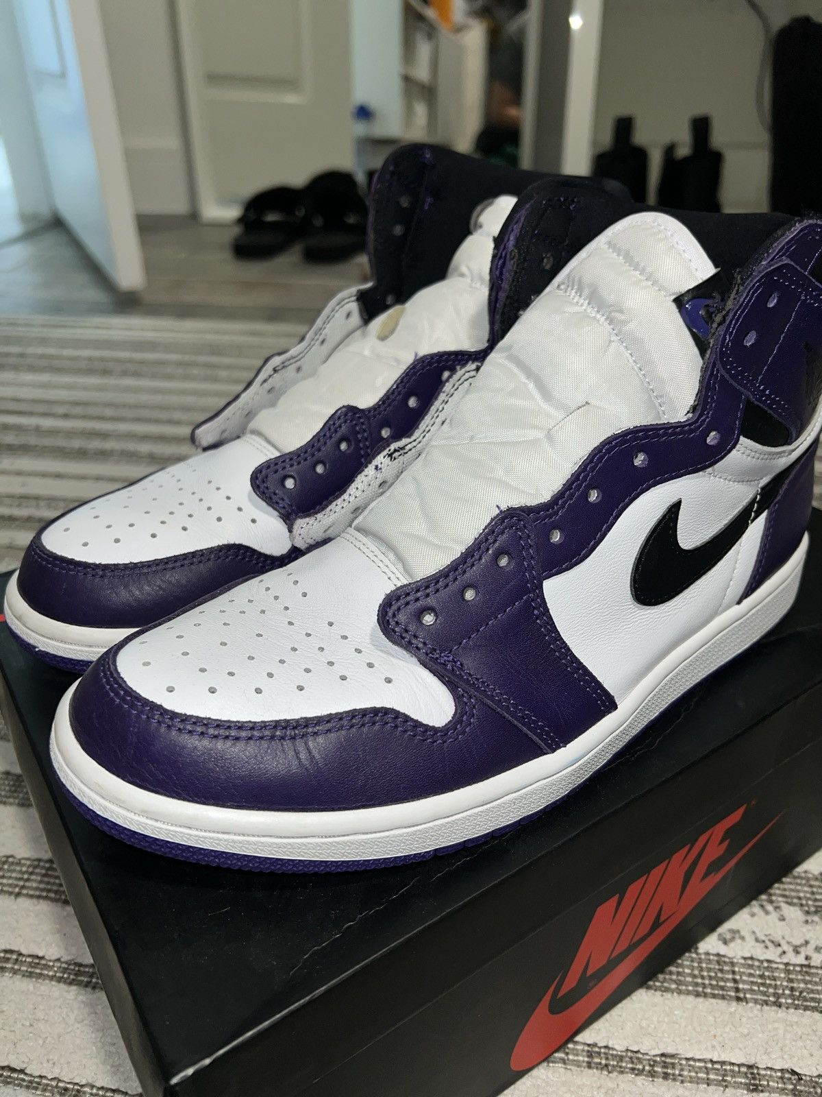 Jordan Brand × Nike Jordan 1 Court purple Size US 10 / EU 43 - 10 Thumbnail