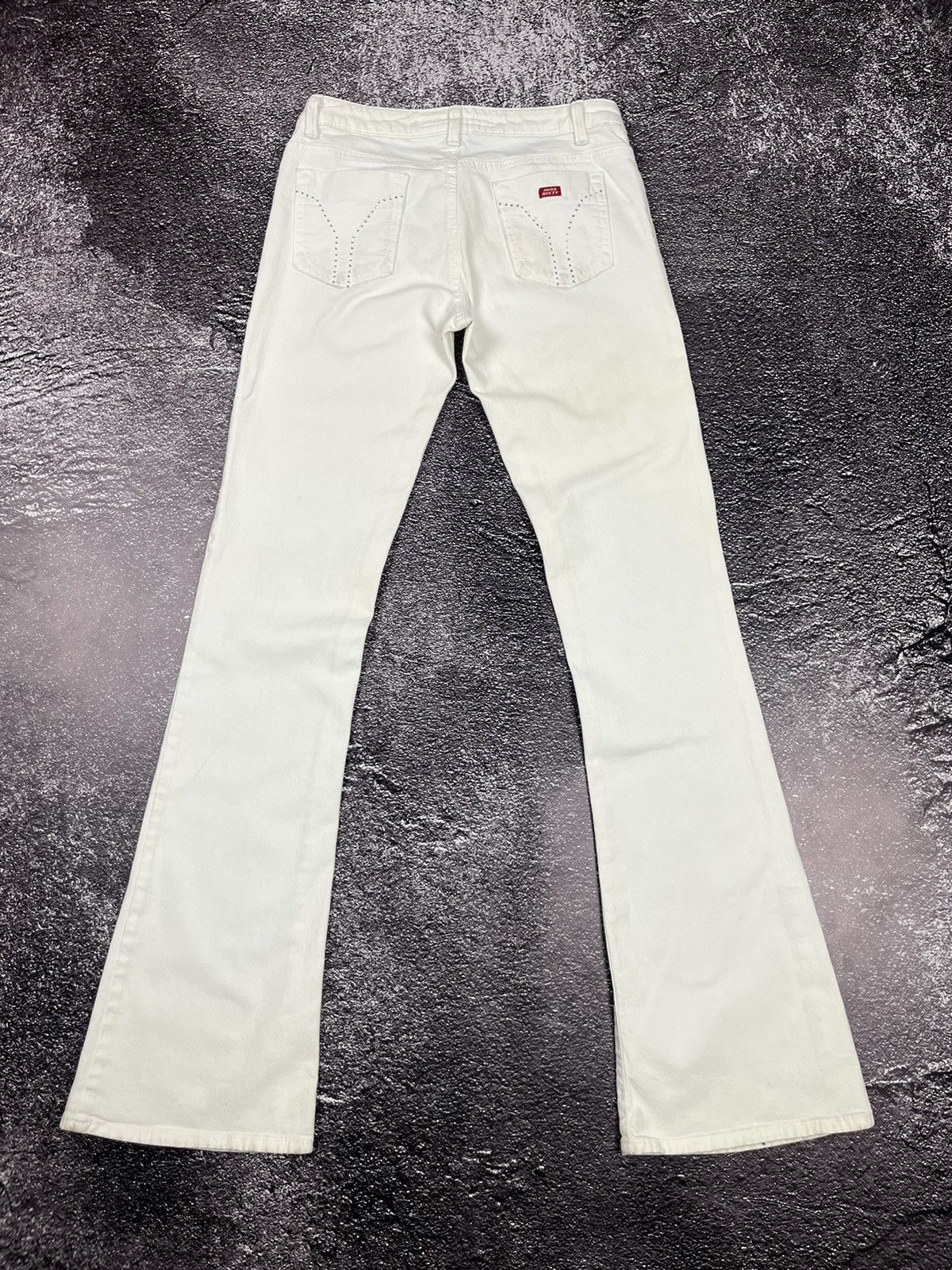 Miss Sixty Y2K Miss Sixty Flare Low Rise Denim Pants Made in Italy Size 28" / US 6 / IT 42 - 1 Thumbnail