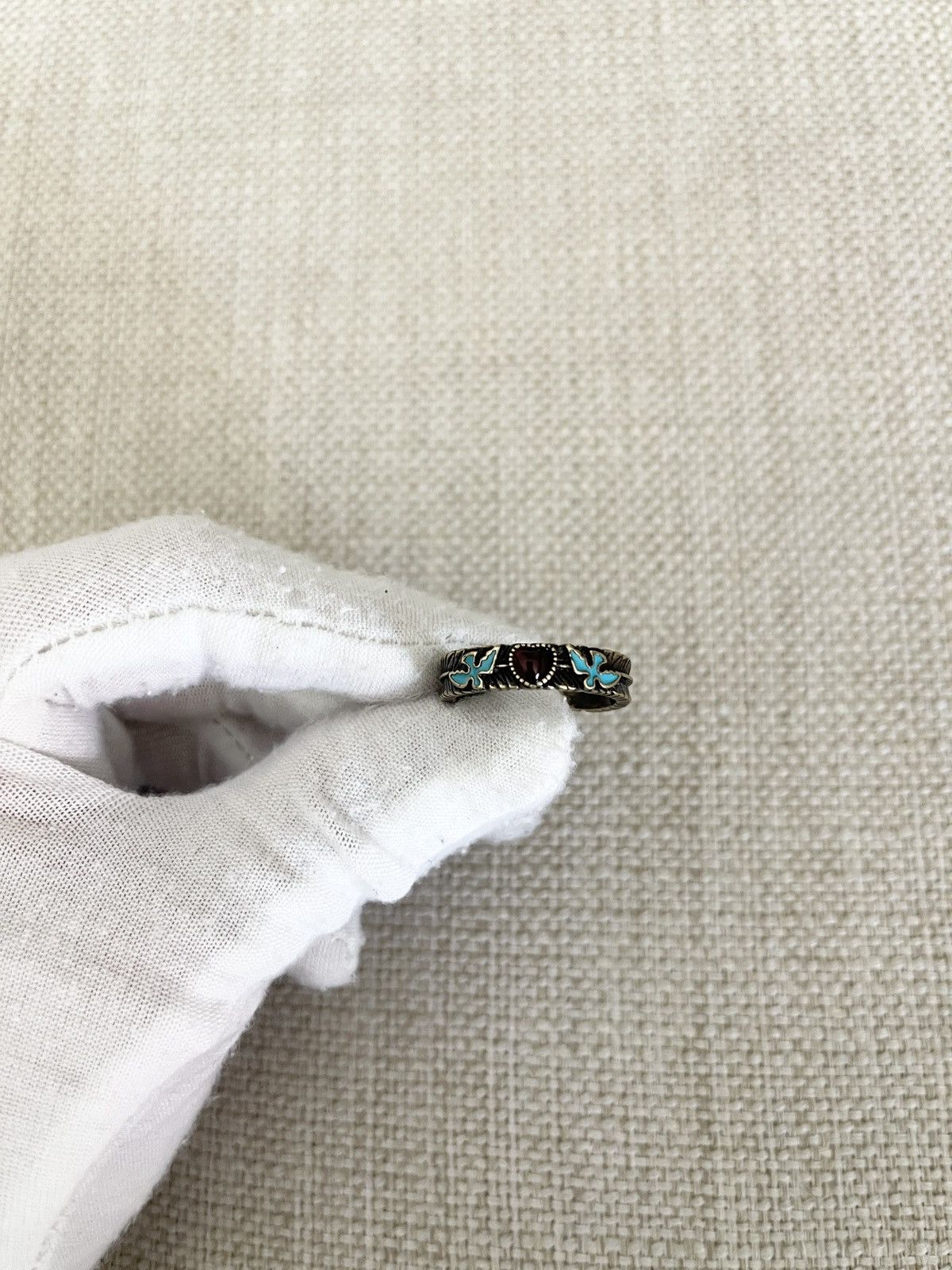 Japanese Brand × Vintage STEAL! Japan Nostalgia Ring Size ONE SIZE - 8 Thumbnail