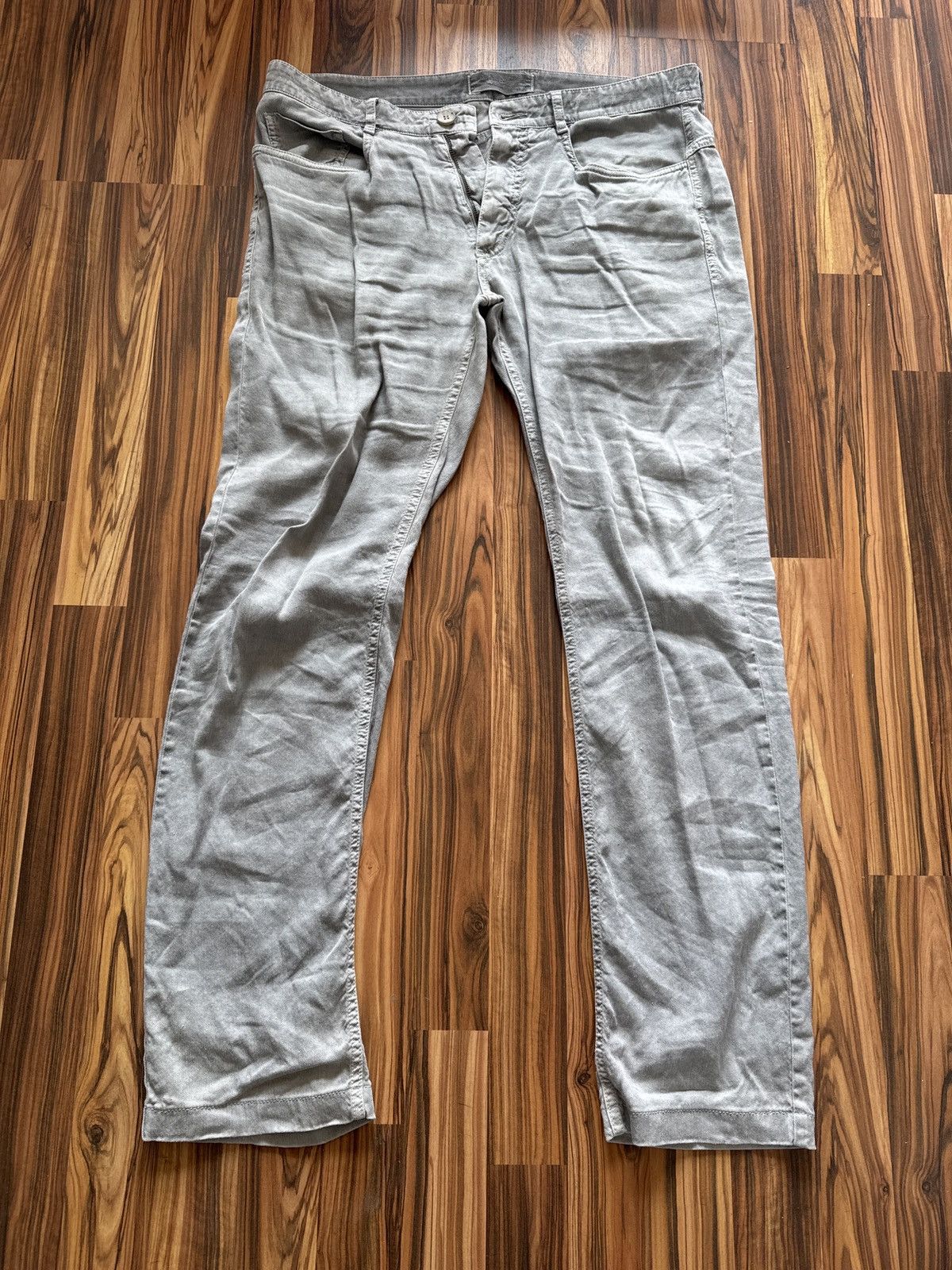 Transit Uomo Lightweight grey summer pants from transit uomo Size US 31 - 6 Thumbnail