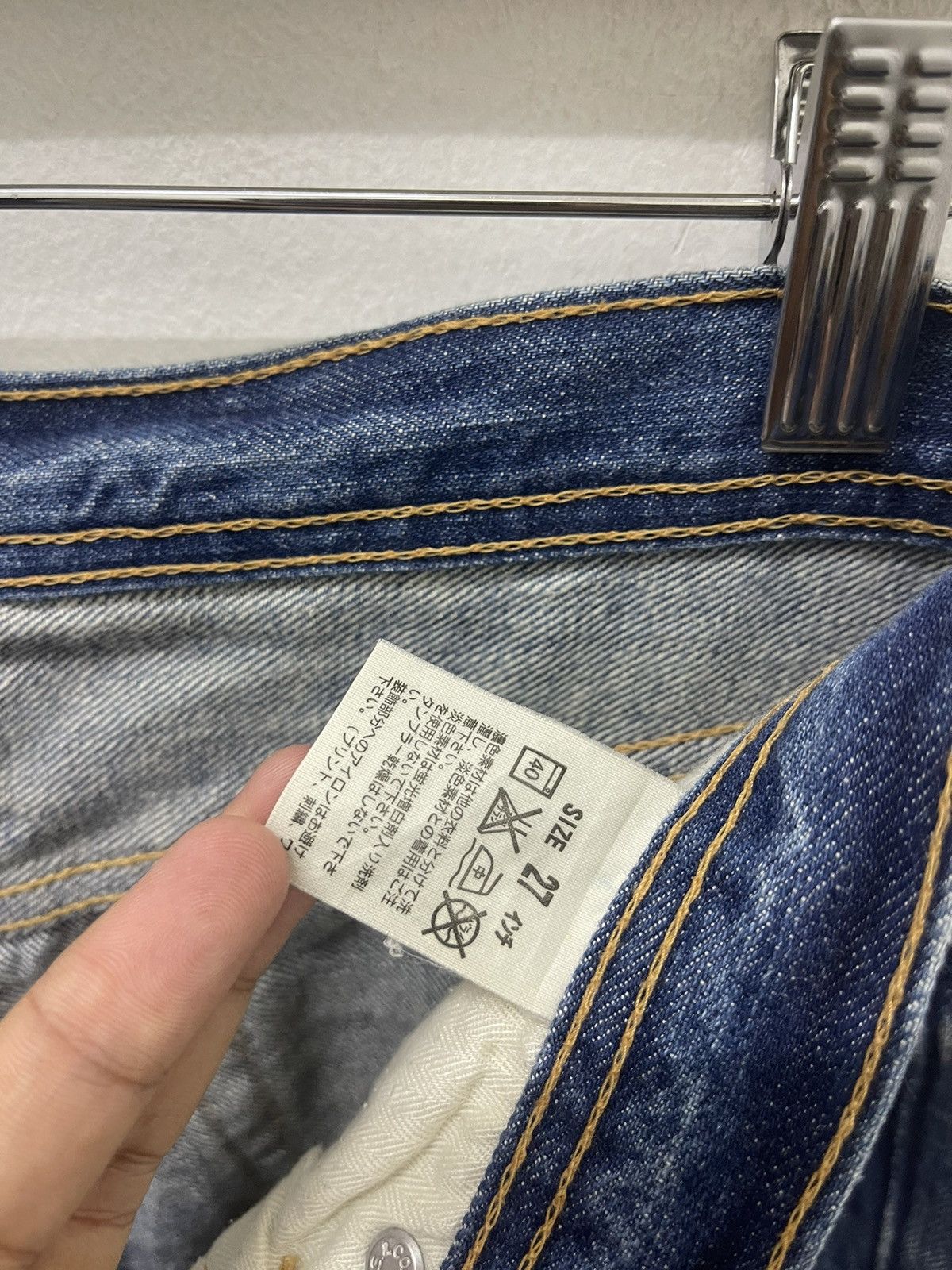 Levi's Rare Vintage LEVIS Rag Doll Denim 501 Jeans Size 27" / US 4 / IT 40 - 11 Thumbnail