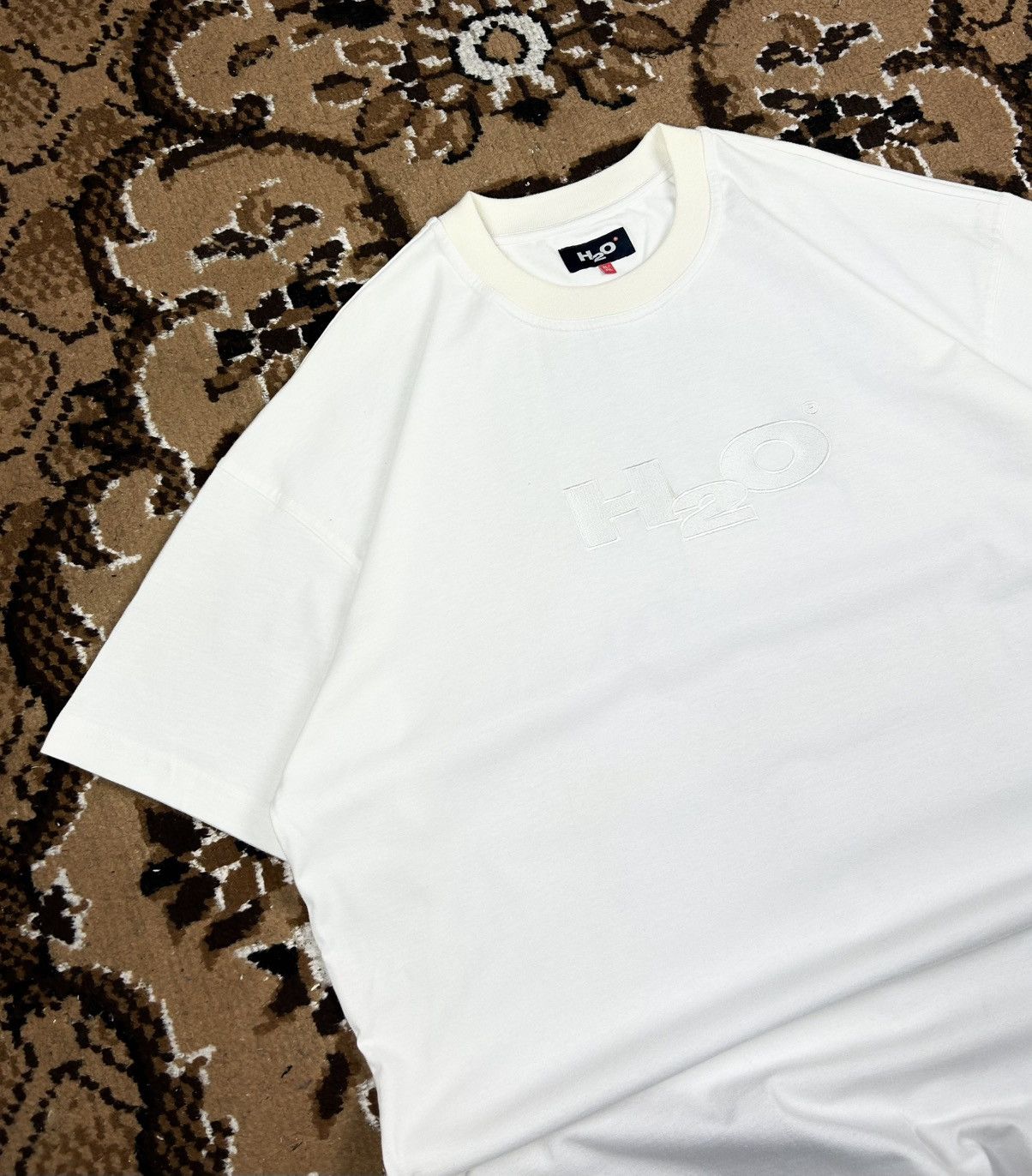 Vintage Vintage H2O Oversized tee embroidered logo Size US XXL / EU 58 / 5 - 4 Thumbnail