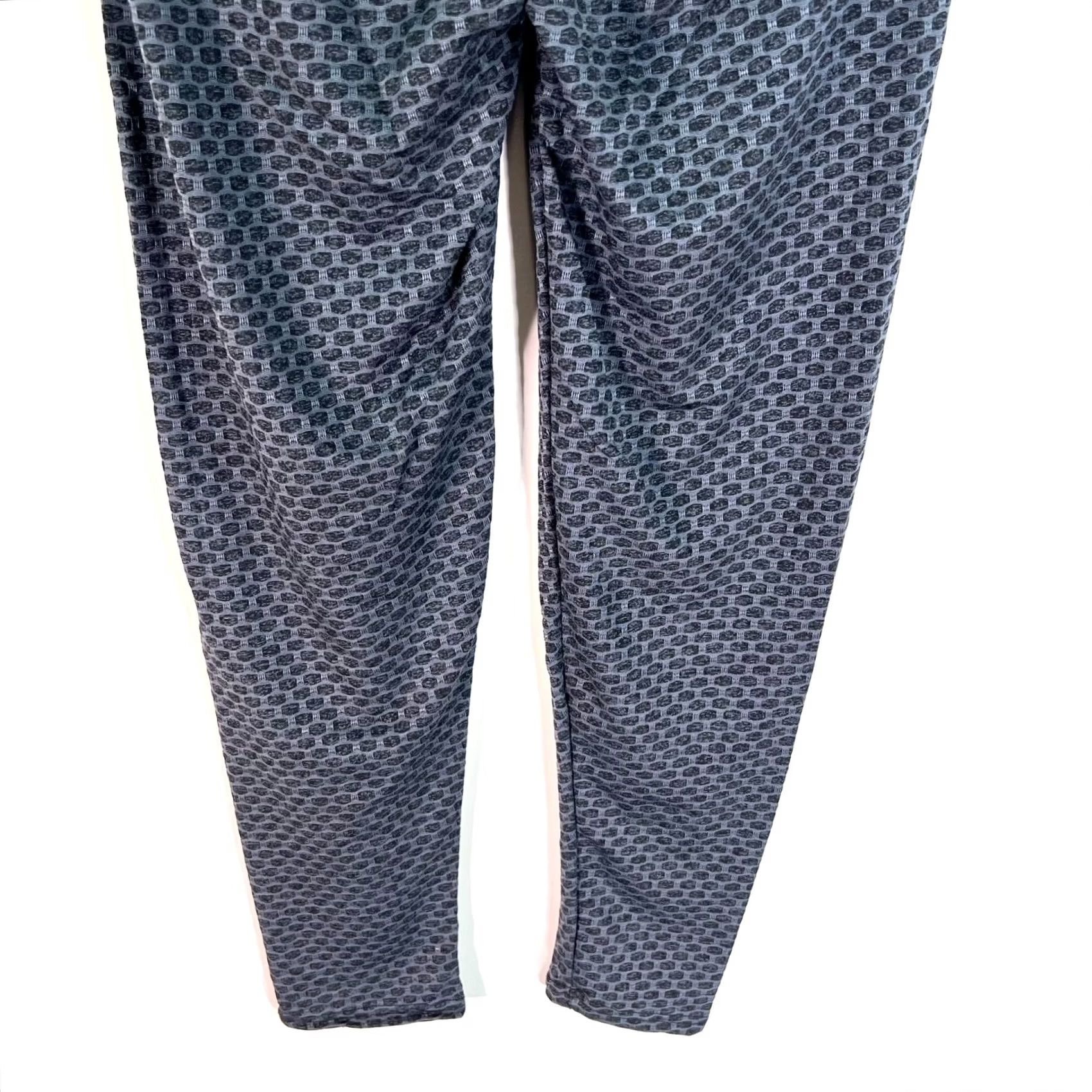 Vintage Women Butt Lift Leggings SZ S Anti-Cellulite High Waist Push Up Yoga Pants Shirt? Size 28" / US 6 / IT 42 - 5 Thumbnail