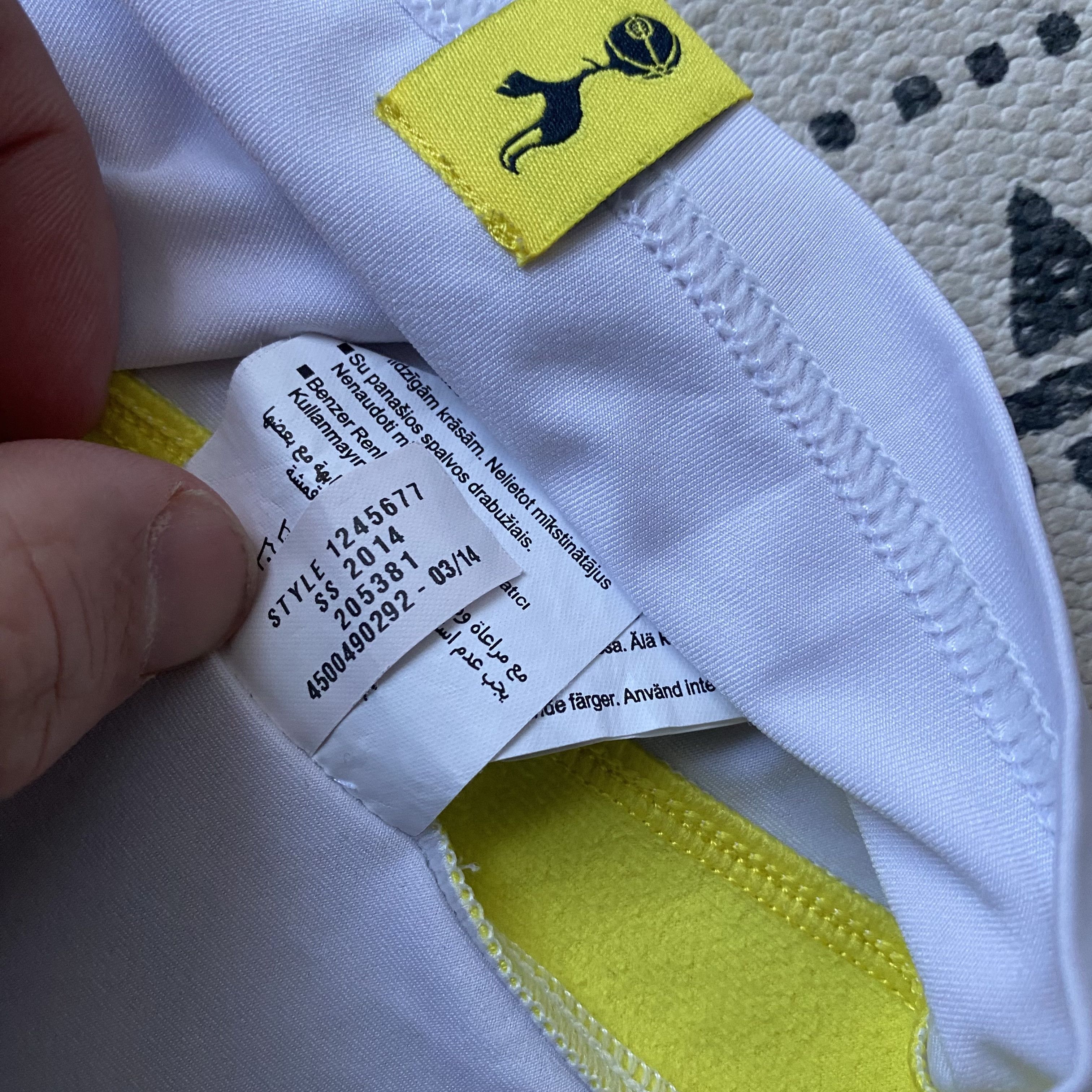 Nike ⚽️ Vintage Tottenham soccer jersey Blockore Drill England Size US S / EU 44-46 / 1 - 7 Thumbnail